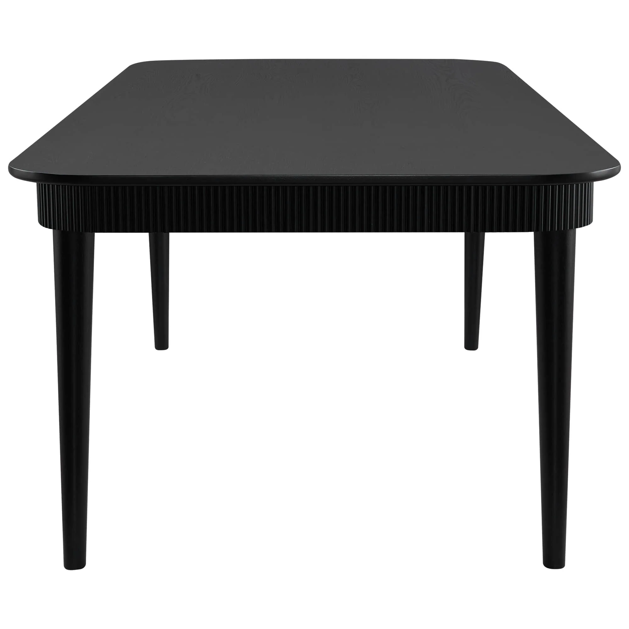 46.9" Nala Rectangular Fluted Wood Dining Table - Image 13