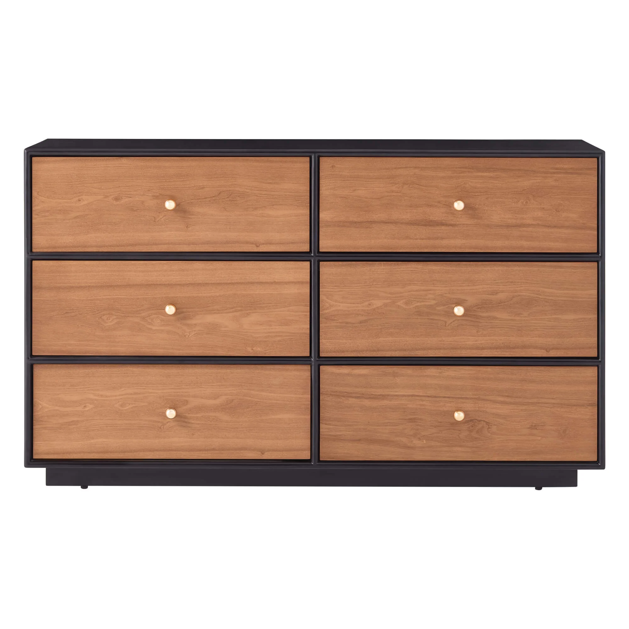 48" Vanessa 6-Drawer Wood Double Dresser Sideboard - Image 9