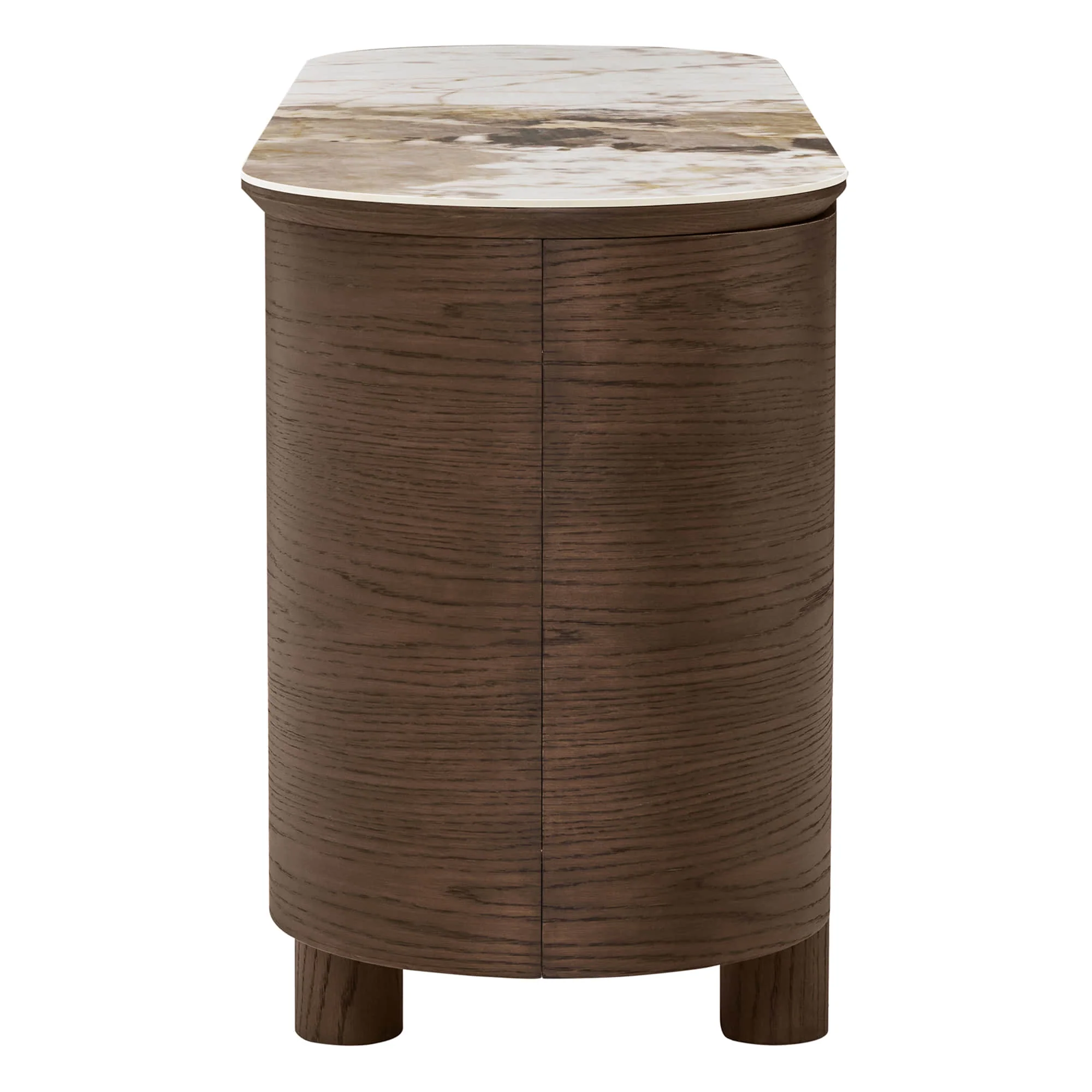 63" Barry Mid-Century Sideboard with Sintered Stone Top - Image 10