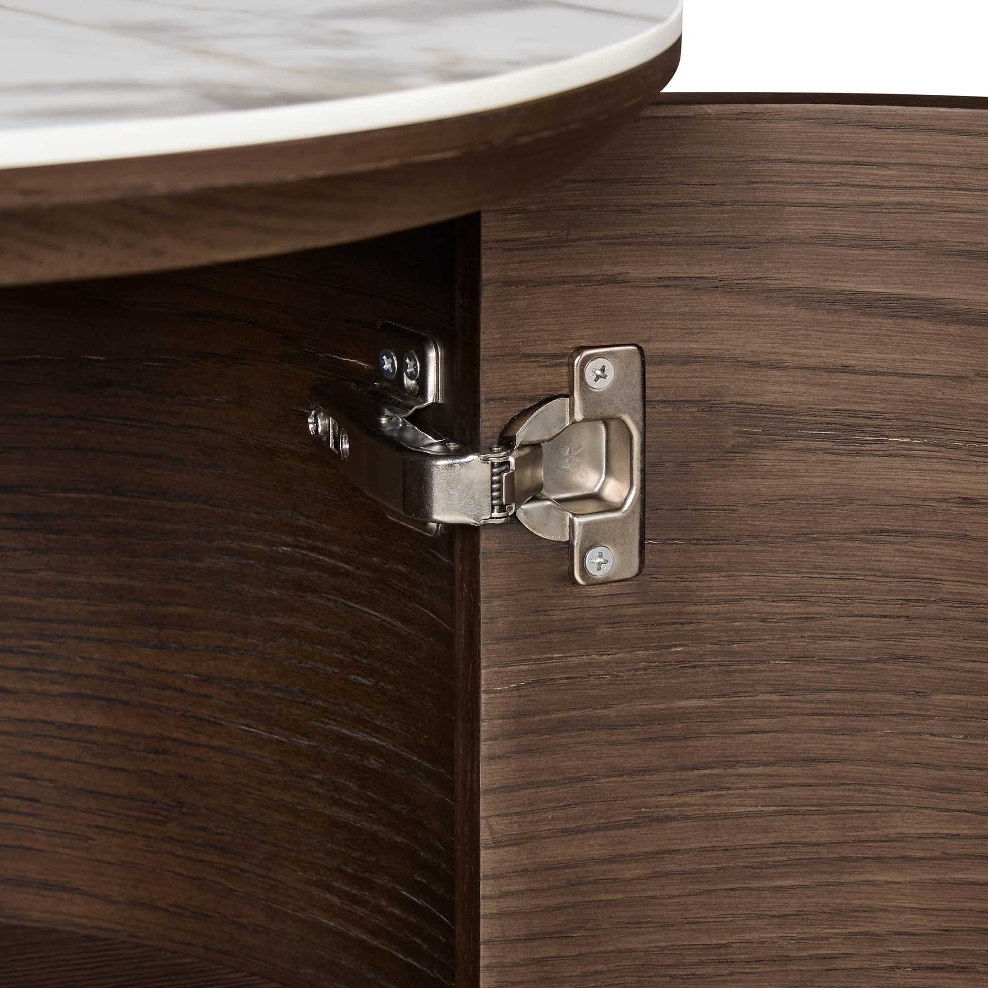 63" Barry Mid-Century Sideboard with Sintered Stone Top - Image 14