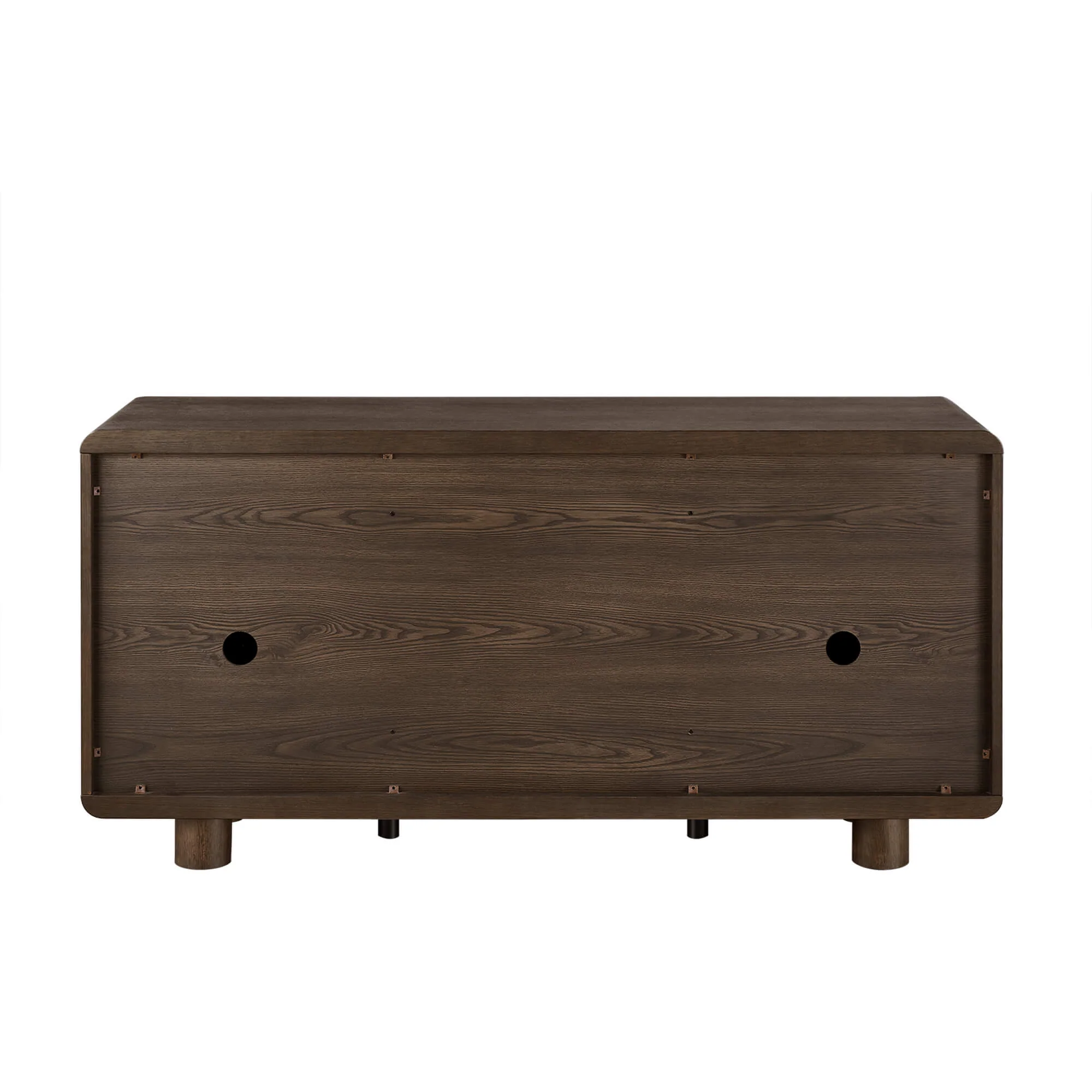 63" Eason Vintage White Oak Coffee Sideboard Buffet - Image 14