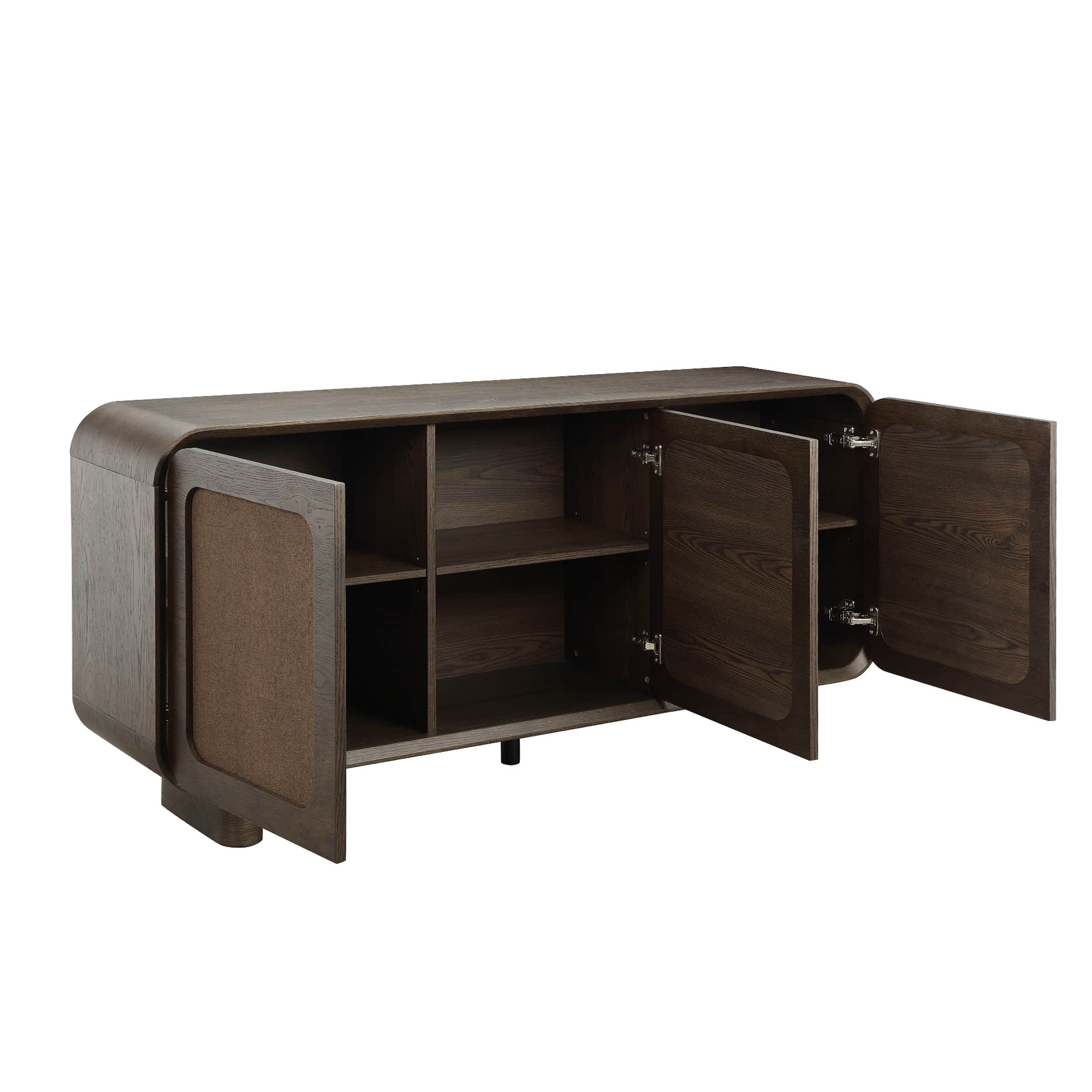 63" Hazel Vintage Curved Edge Sideboard - Image 11