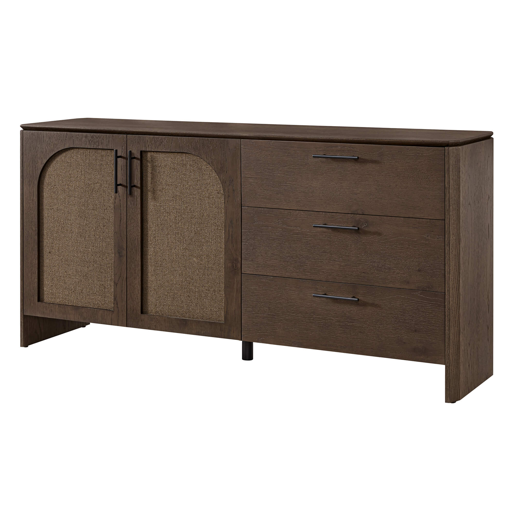 63" Hazel Vintage Wood Sideboard with Drawers - Image 11