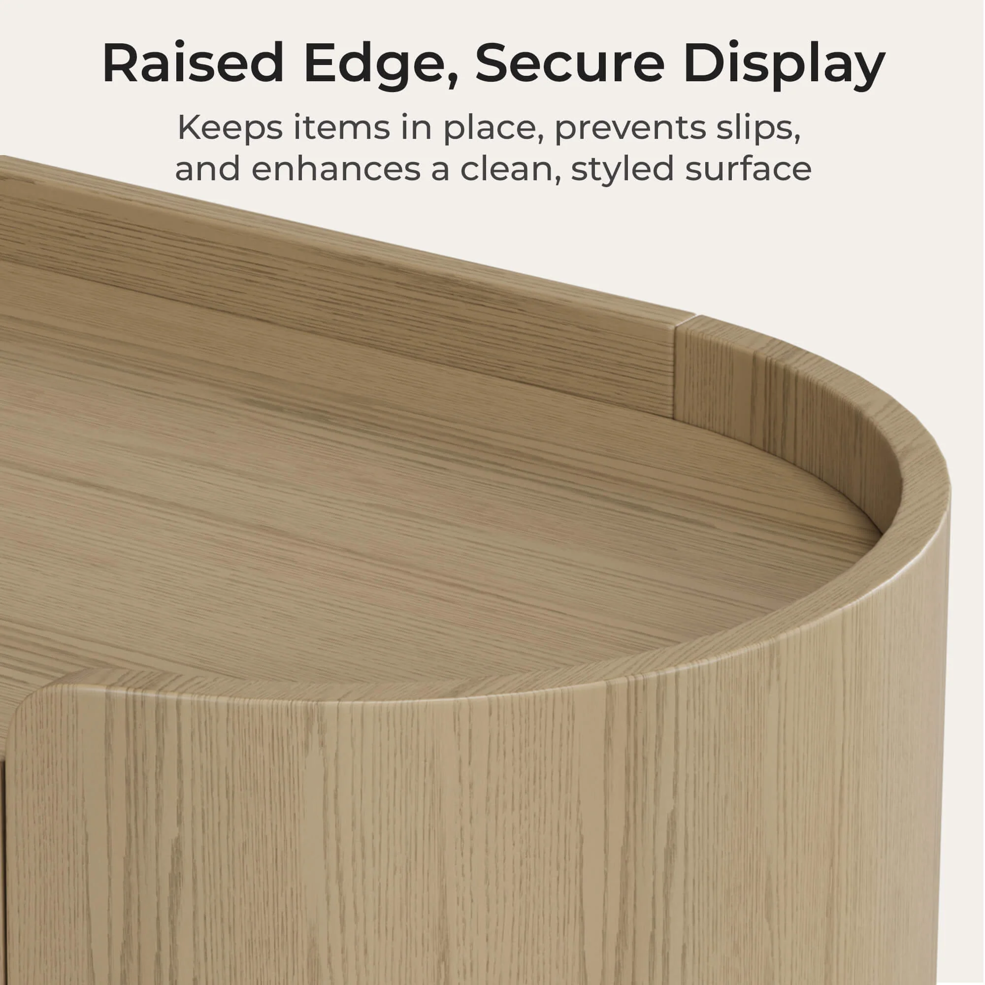 63" Renee Scandinavian Sideboard with Woven Rattan - Image 4