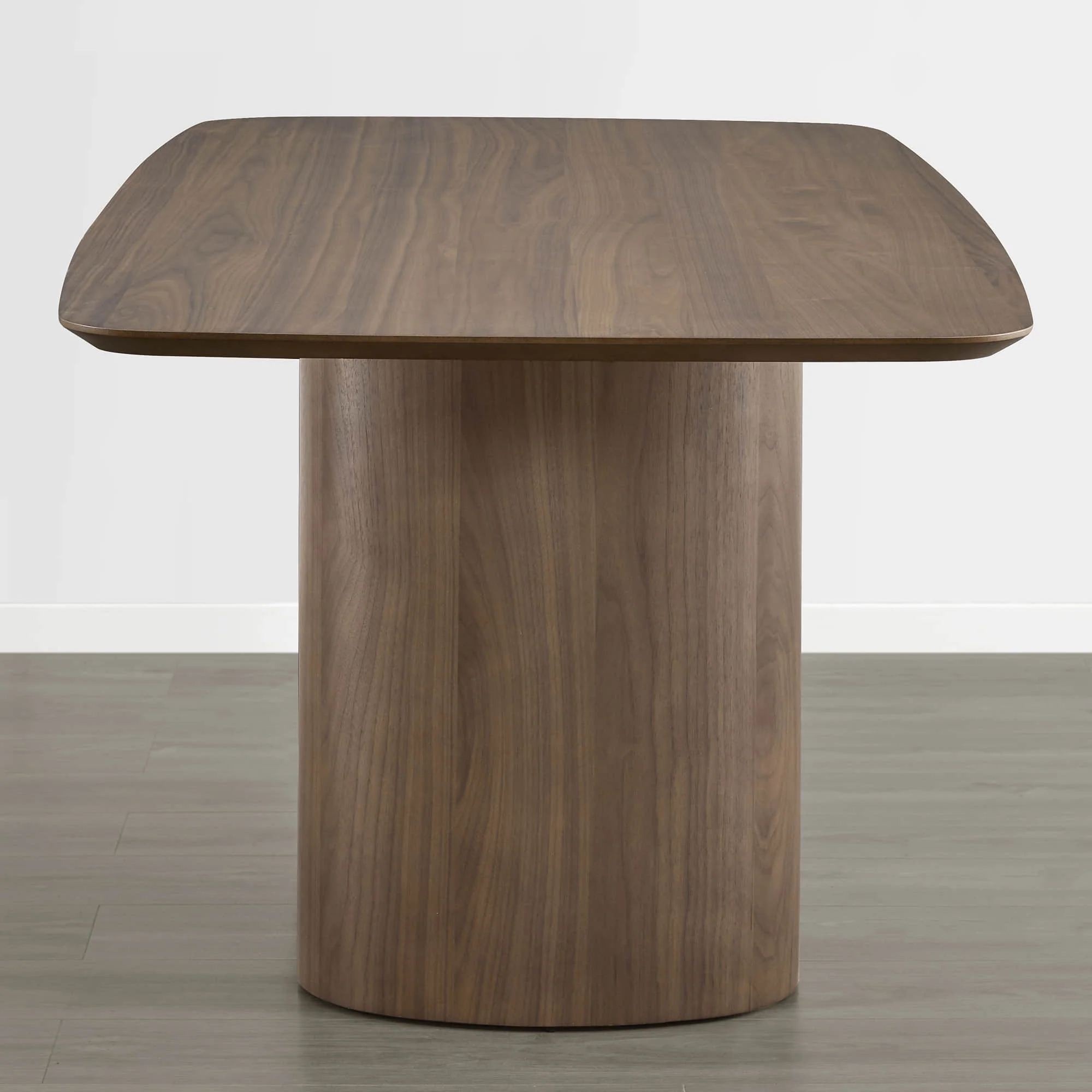 70.9" Elowen Sculptural Wood Base Dining Table Set - Image 16