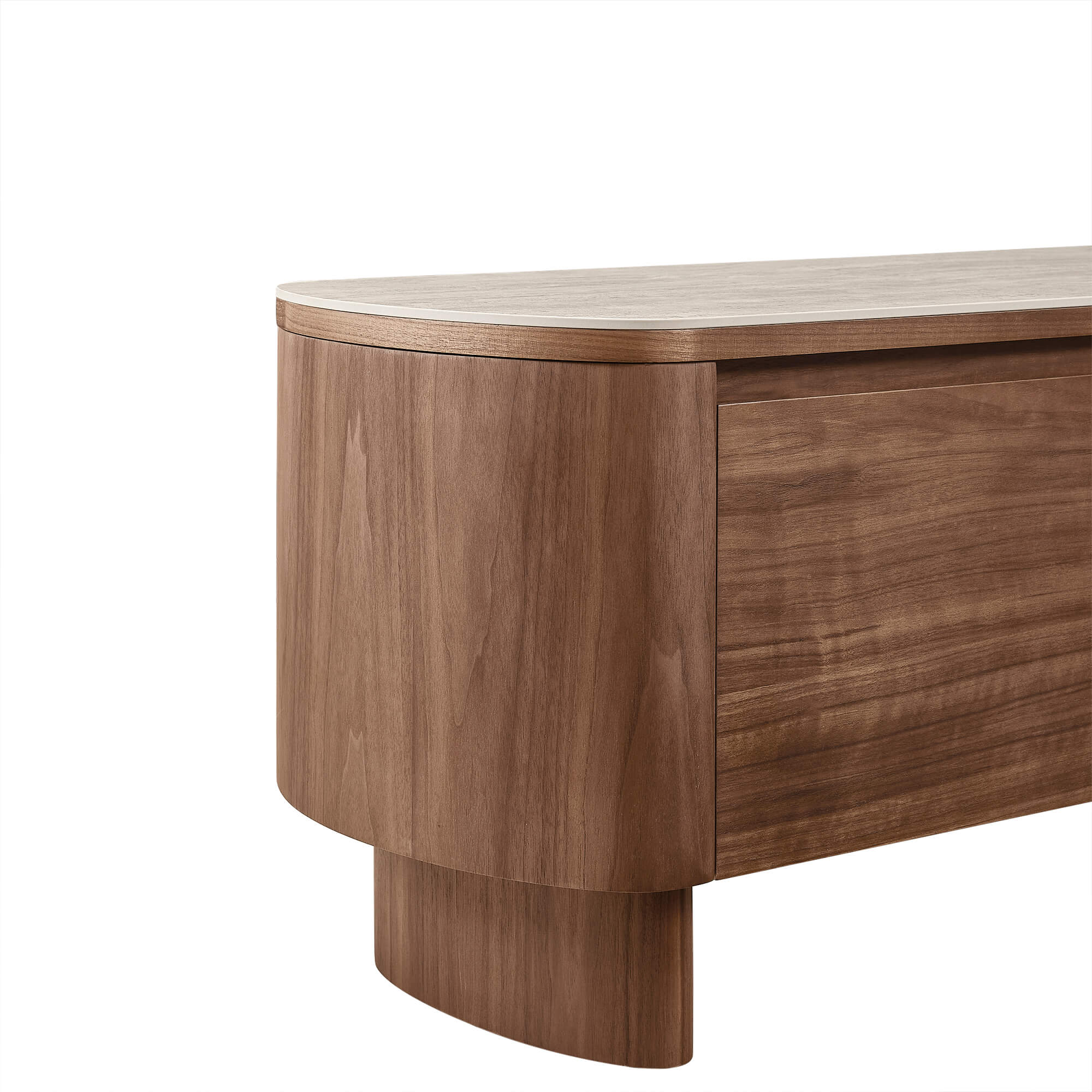 71" Chad Classic Open Shelf Functional TV Stand with Drawer - Image 11