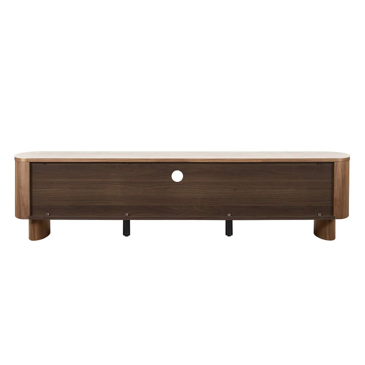 71" Chad Classic Open Shelf Functional TV Stand with Drawer - Image 15