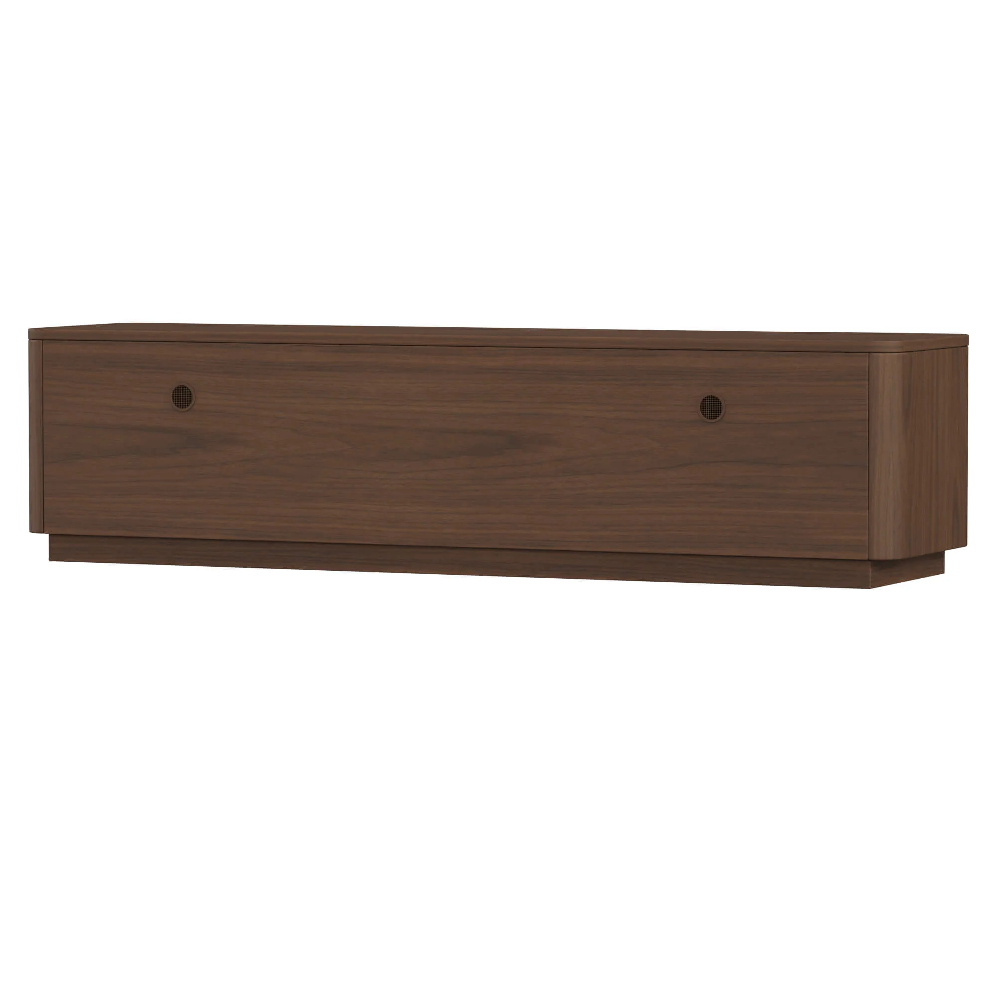 79" Coral Mid Century Fluted TV Stand with Four Doors - Image 13