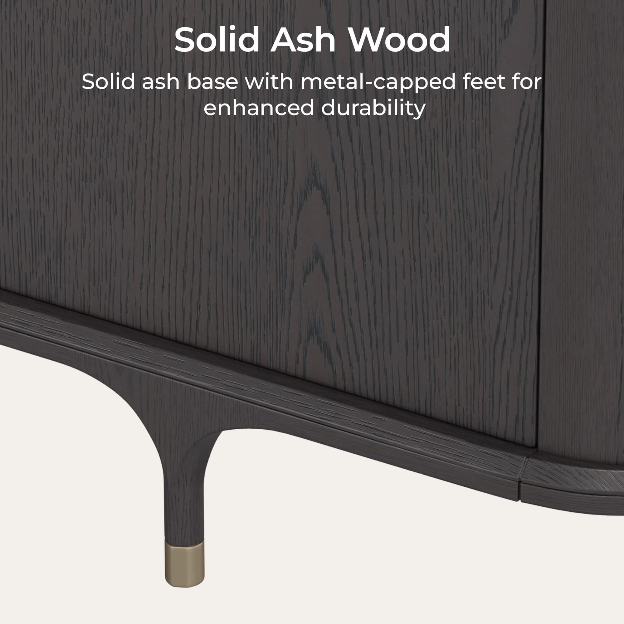 79" Irais Solid Wood TV Stand with Sintered Stone - Image 17