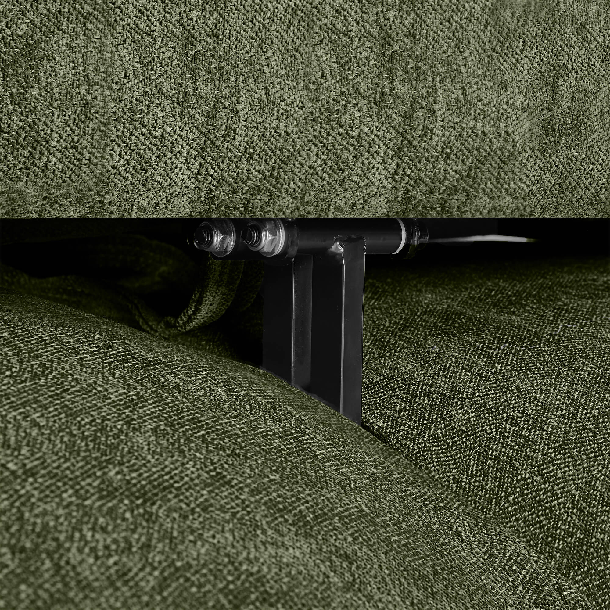 Ace Minimalist Chenille Adjustable Backrest 6-Seater Modular Sofa with Storage Armrest - Image 6