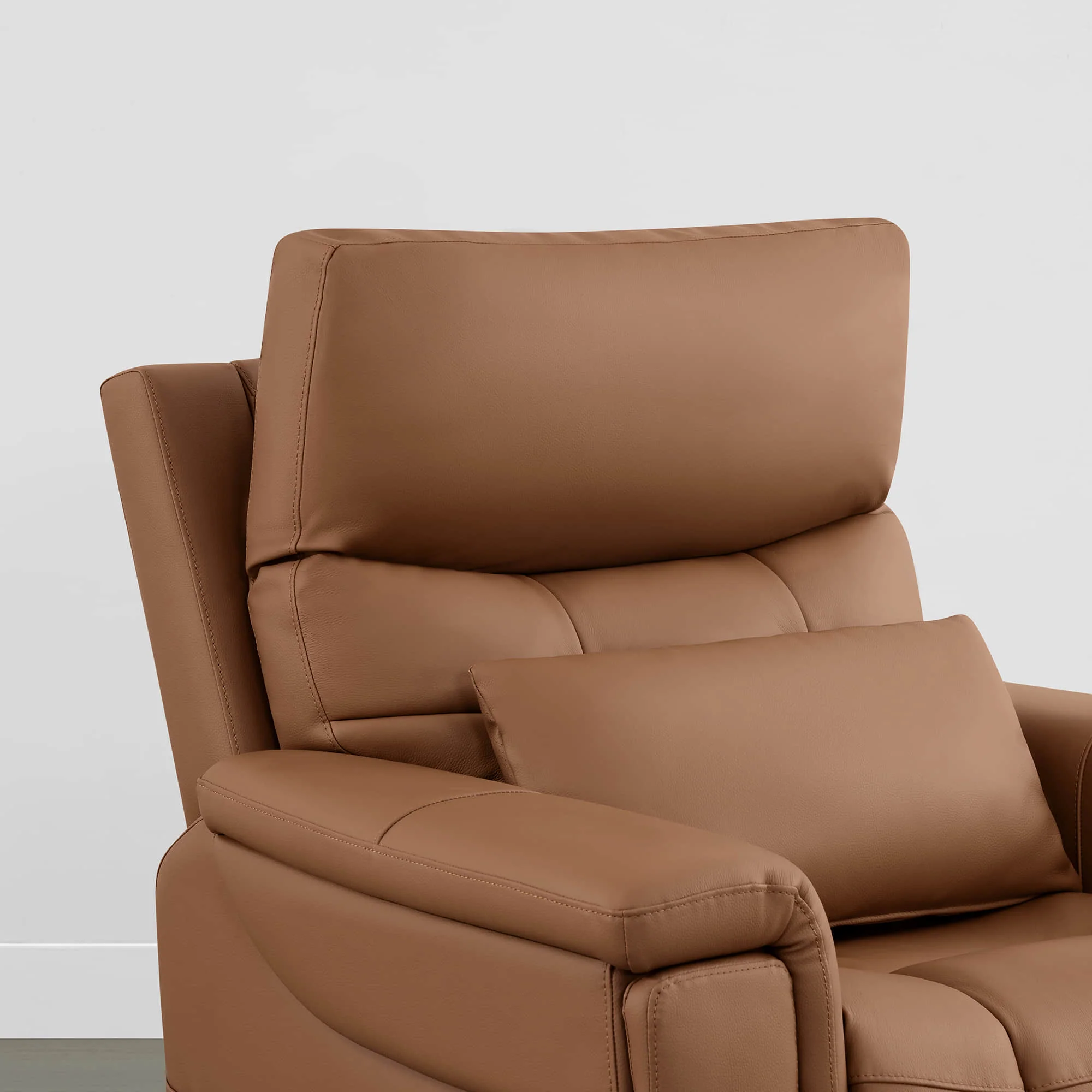 Addy Genuine Leather Lift Assist Power Recliner With Heat Massage - Image 13