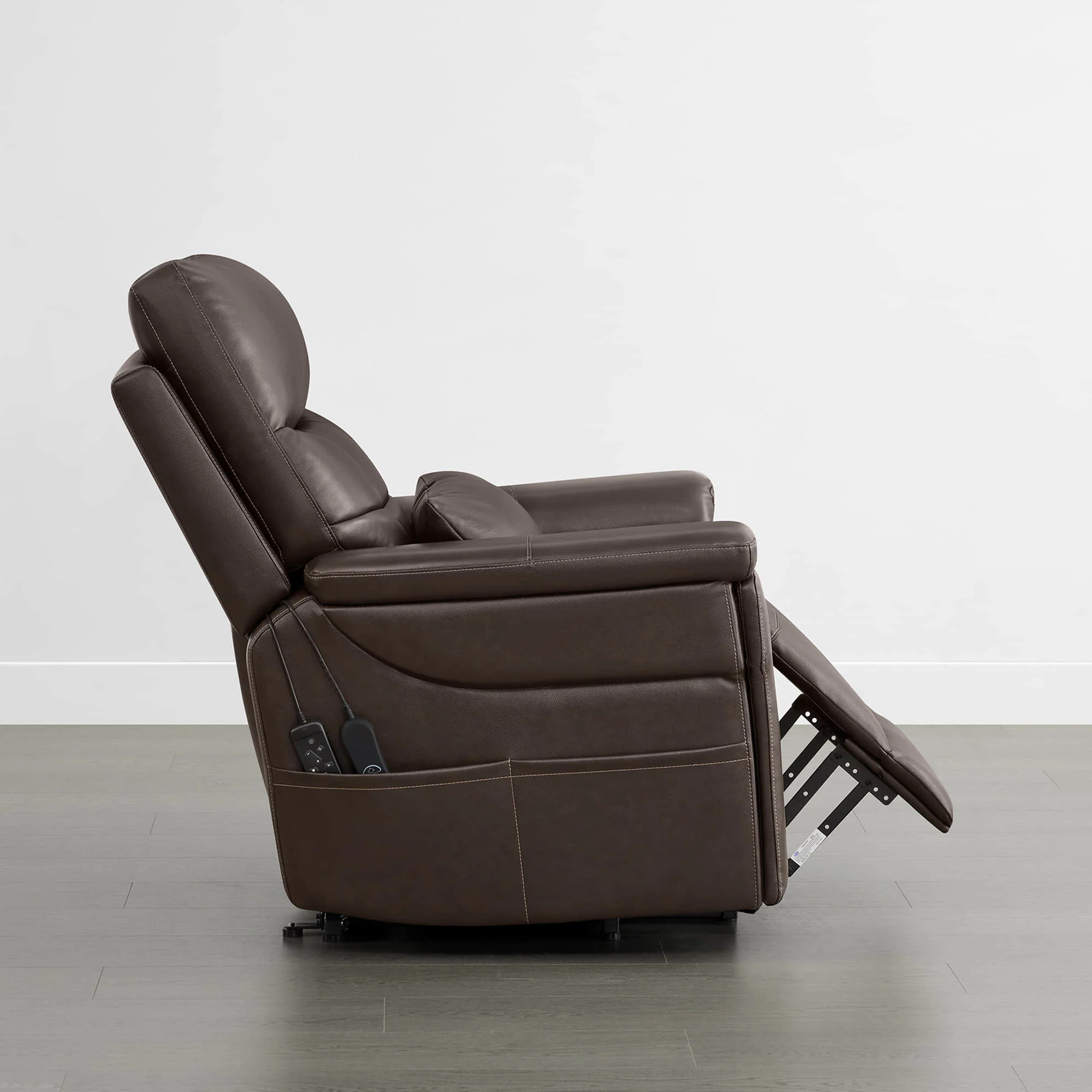 Addy Genuine Leather Lift Assist Power Recliner With Heat Massage - Image 33