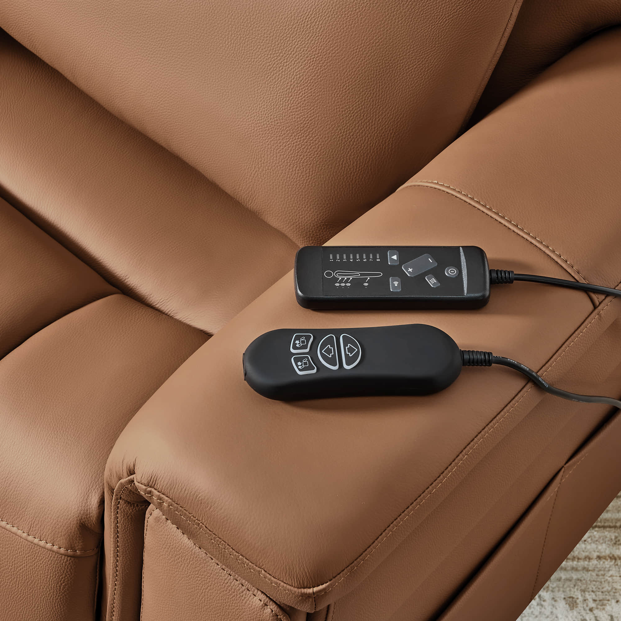 Addy Genuine Leather Lift Assist Power Recliner With Heat Massage - Image 50