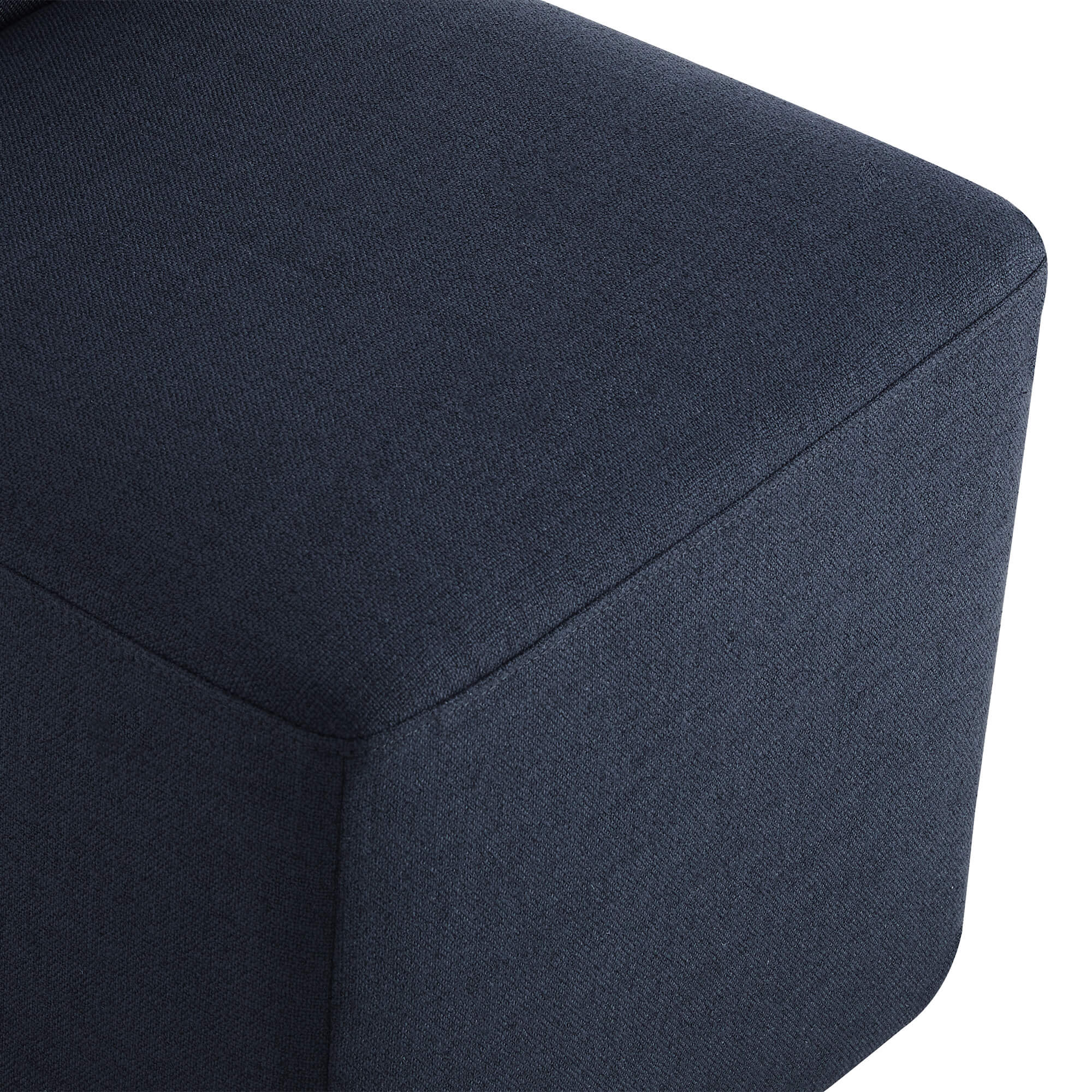 Aida Performance Fabric Rolling Dining Chair With Casters Base - Image 27
