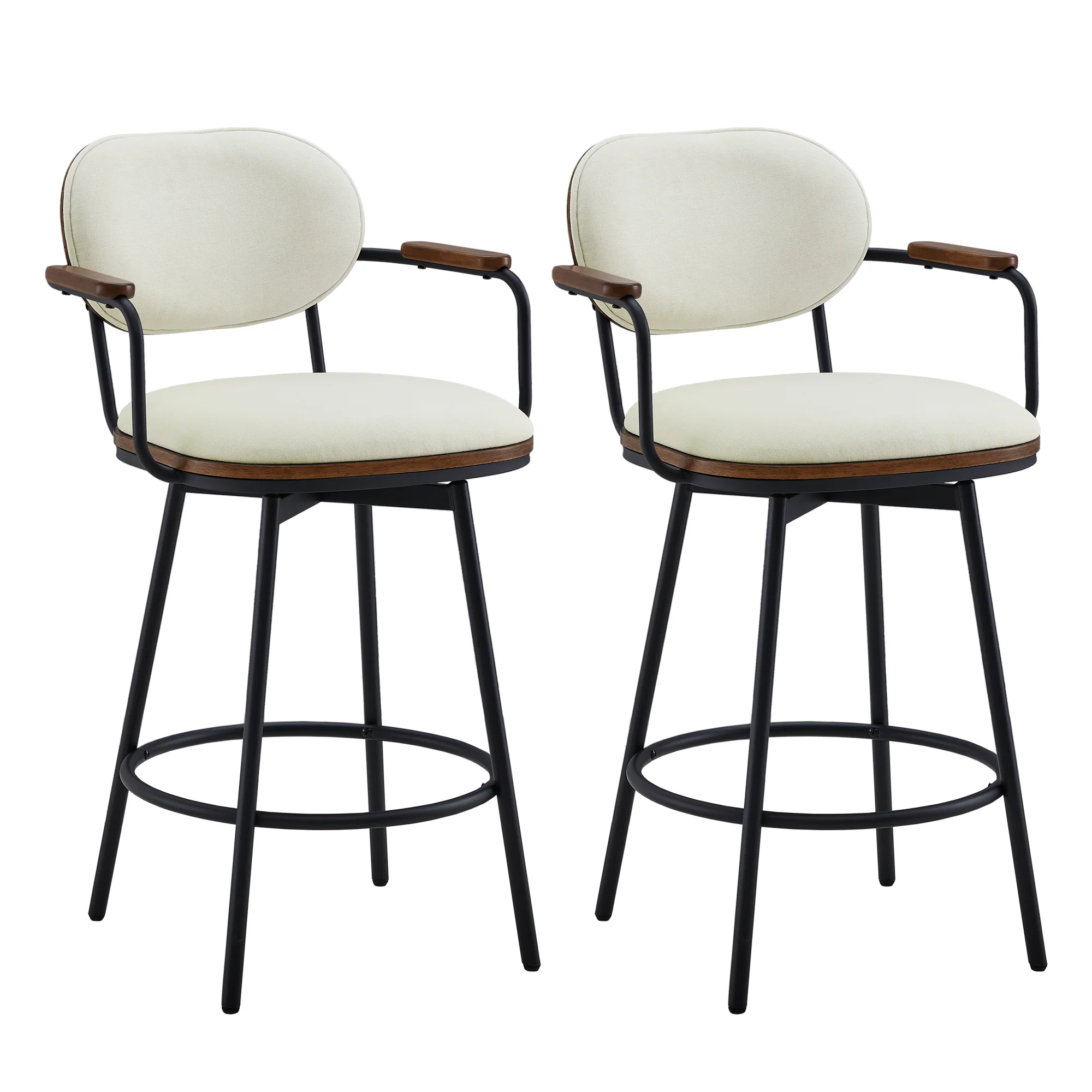 Aislinn Swivel Bar & Counter Stools - Image 39
