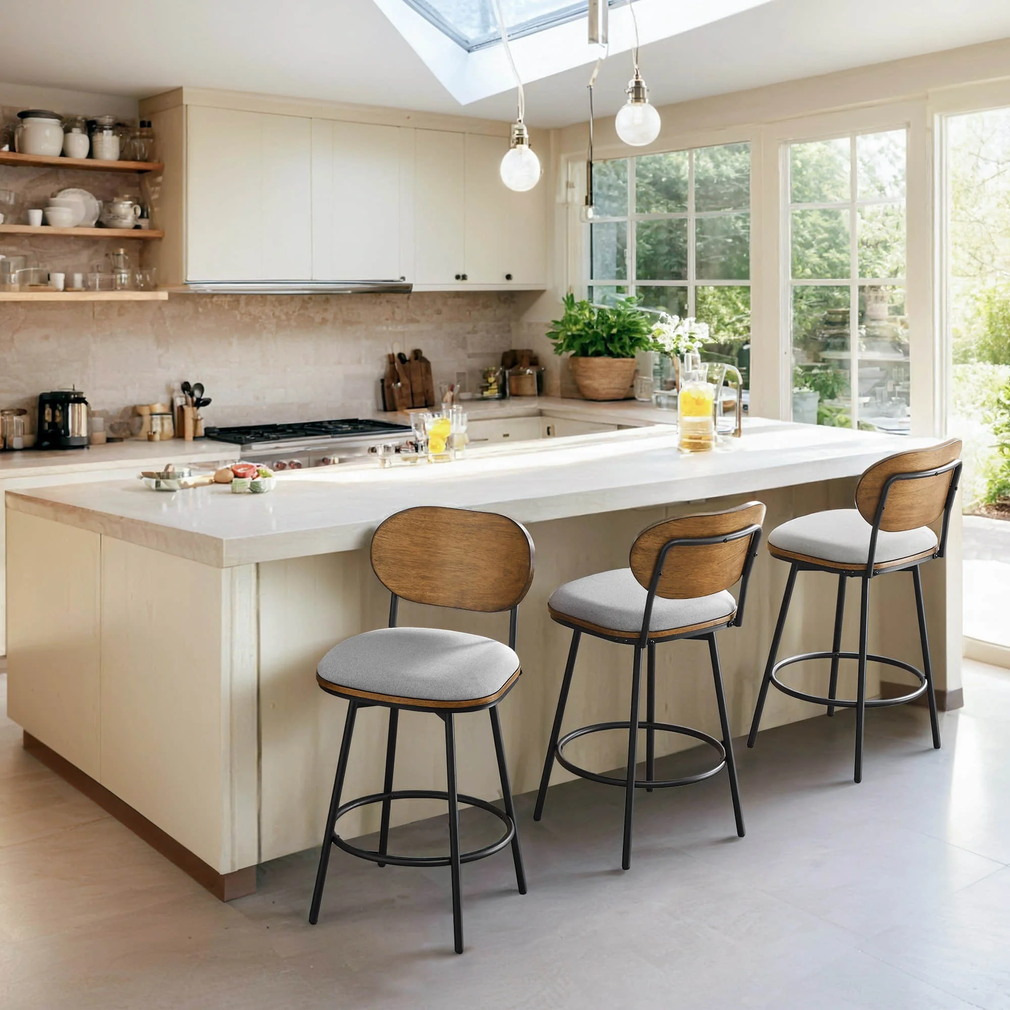 Aislinn Swivel Bar & Counter Stools - Image 88