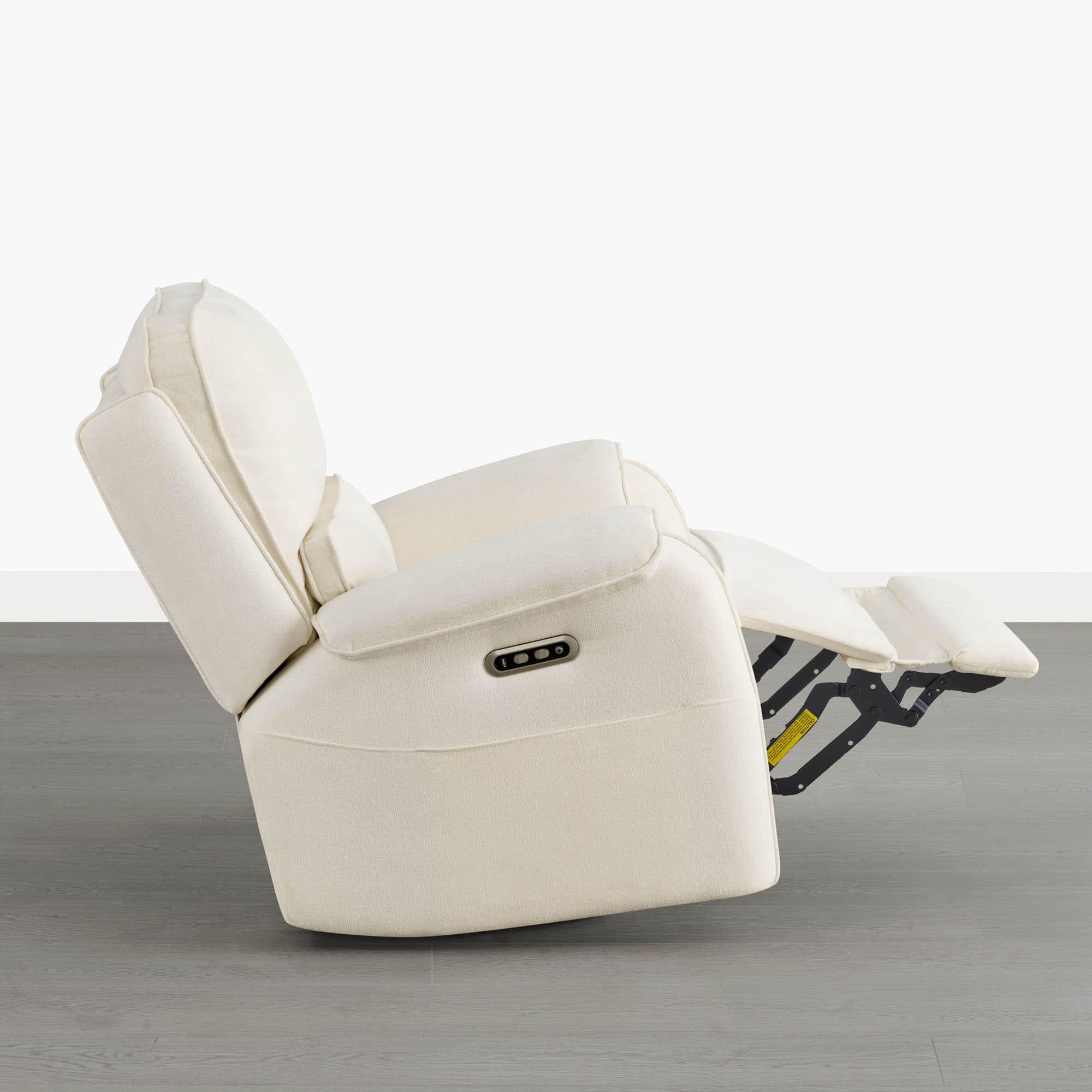 Alicia Power Swivel Nursery Glider Recliner with Nightlight - Image 24