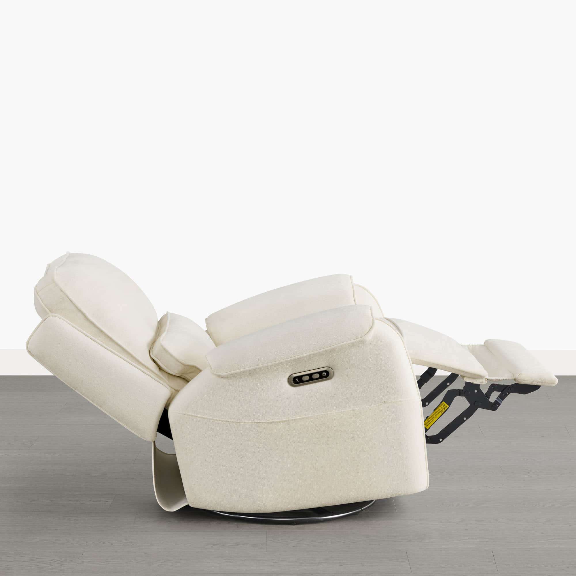 Alicia Power Swivel Nursery Glider Recliner with Nightlight - Image 25