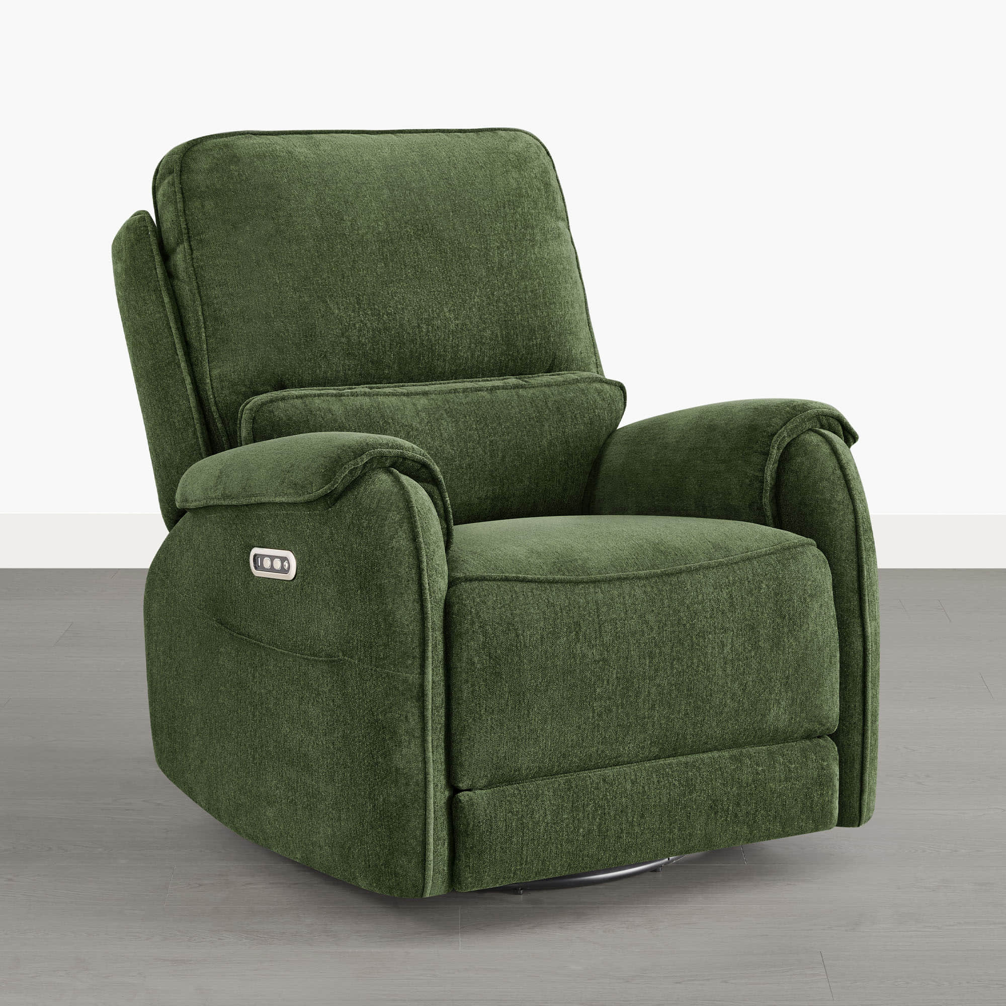 Alicia Power Swivel Nursery Glider Recliner with Nightlight - Image 42