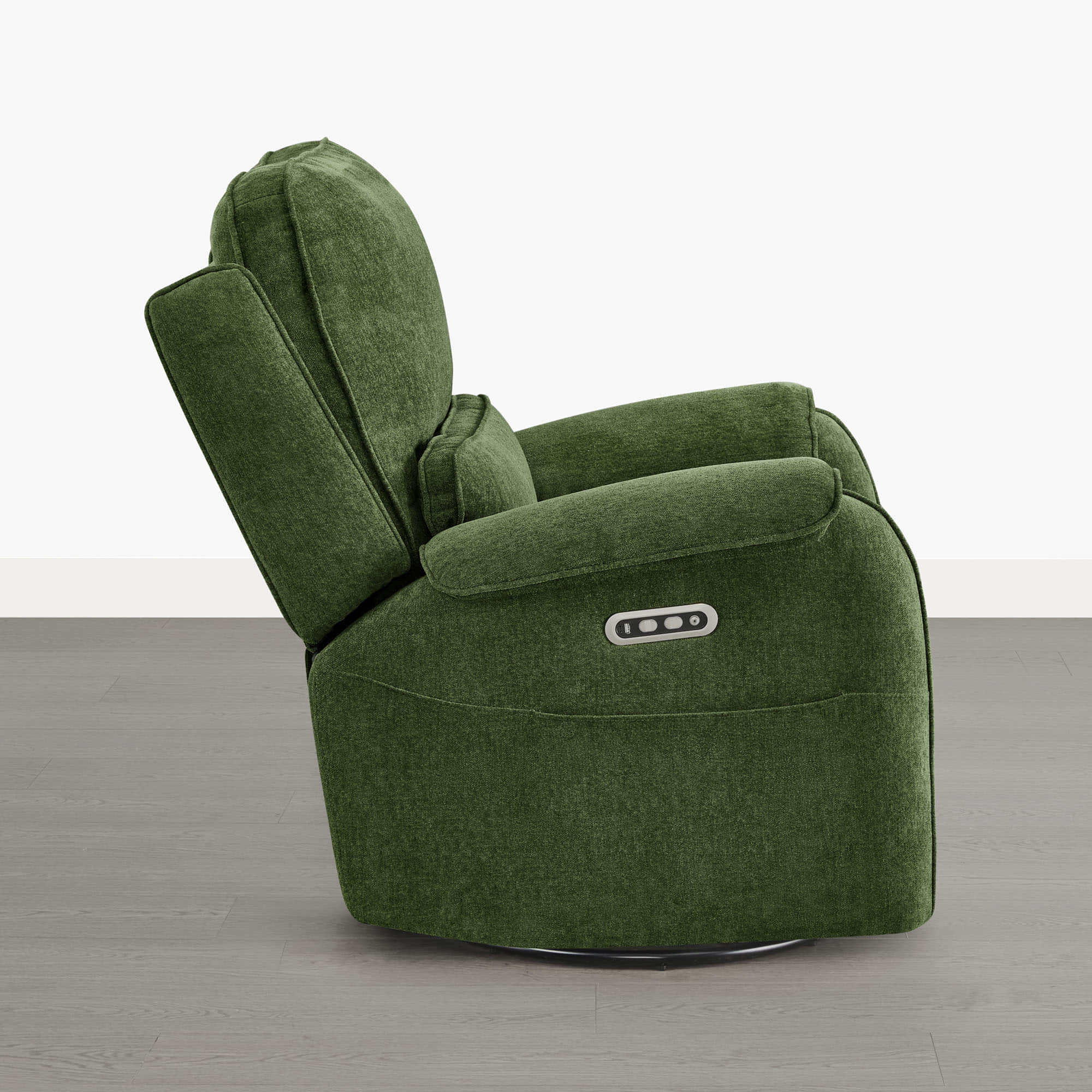Alicia Power Swivel Nursery Glider Recliner with Nightlight - Image 45