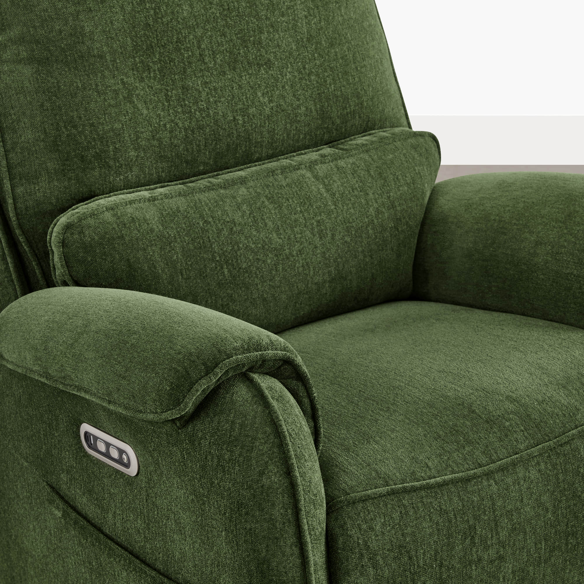 Alicia Power Swivel Nursery Glider Recliner with Nightlight - Image 51