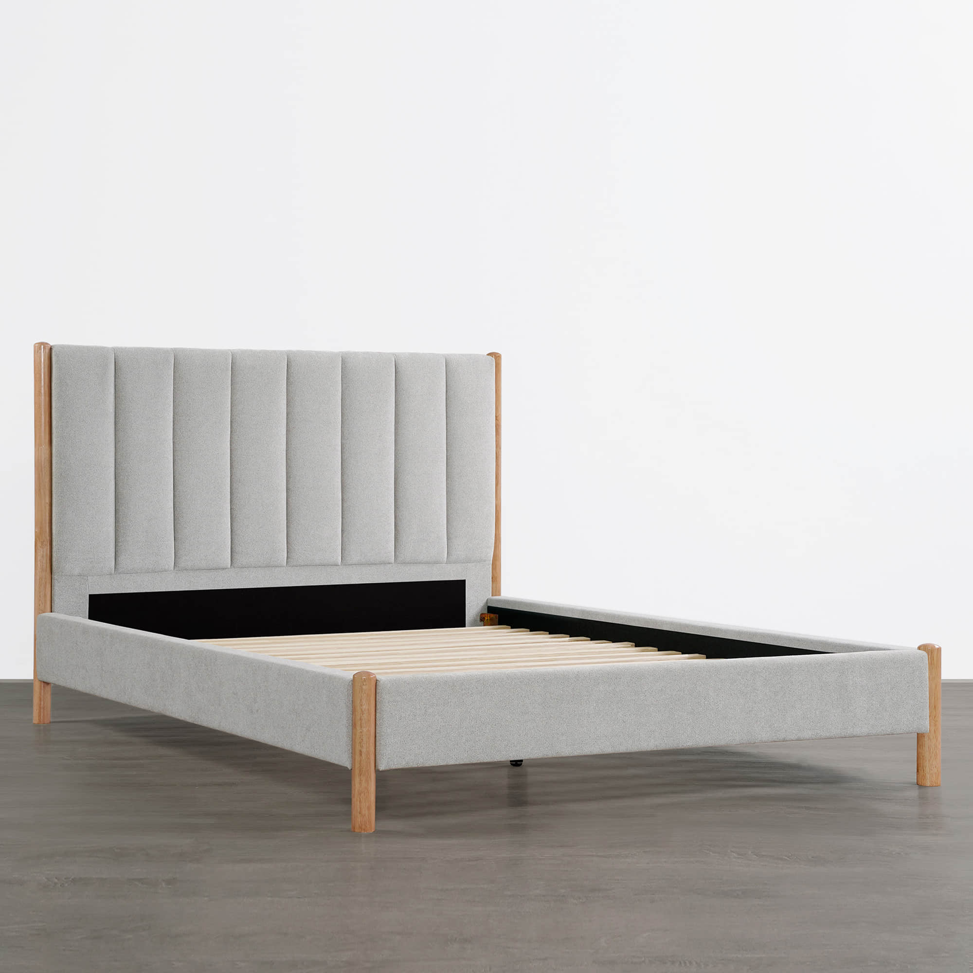 Serene Full Contemporary Upholstered Platform Bed - Image 17