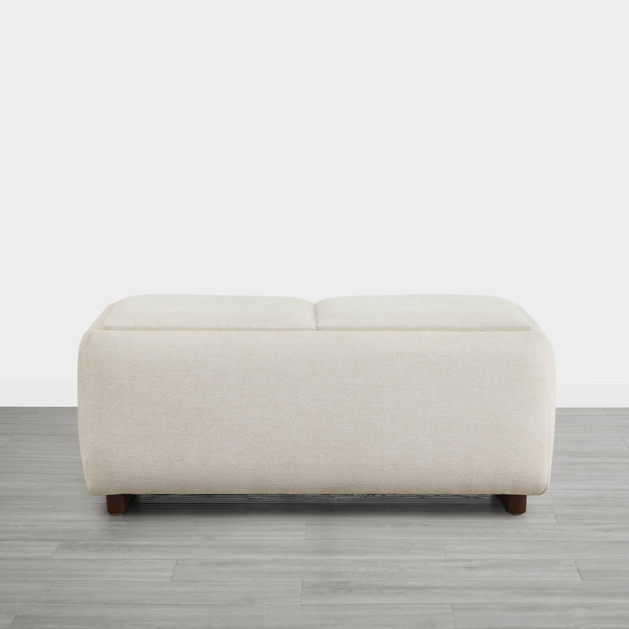 Vault Rectangle Storage Flip Ottoman - Image 6