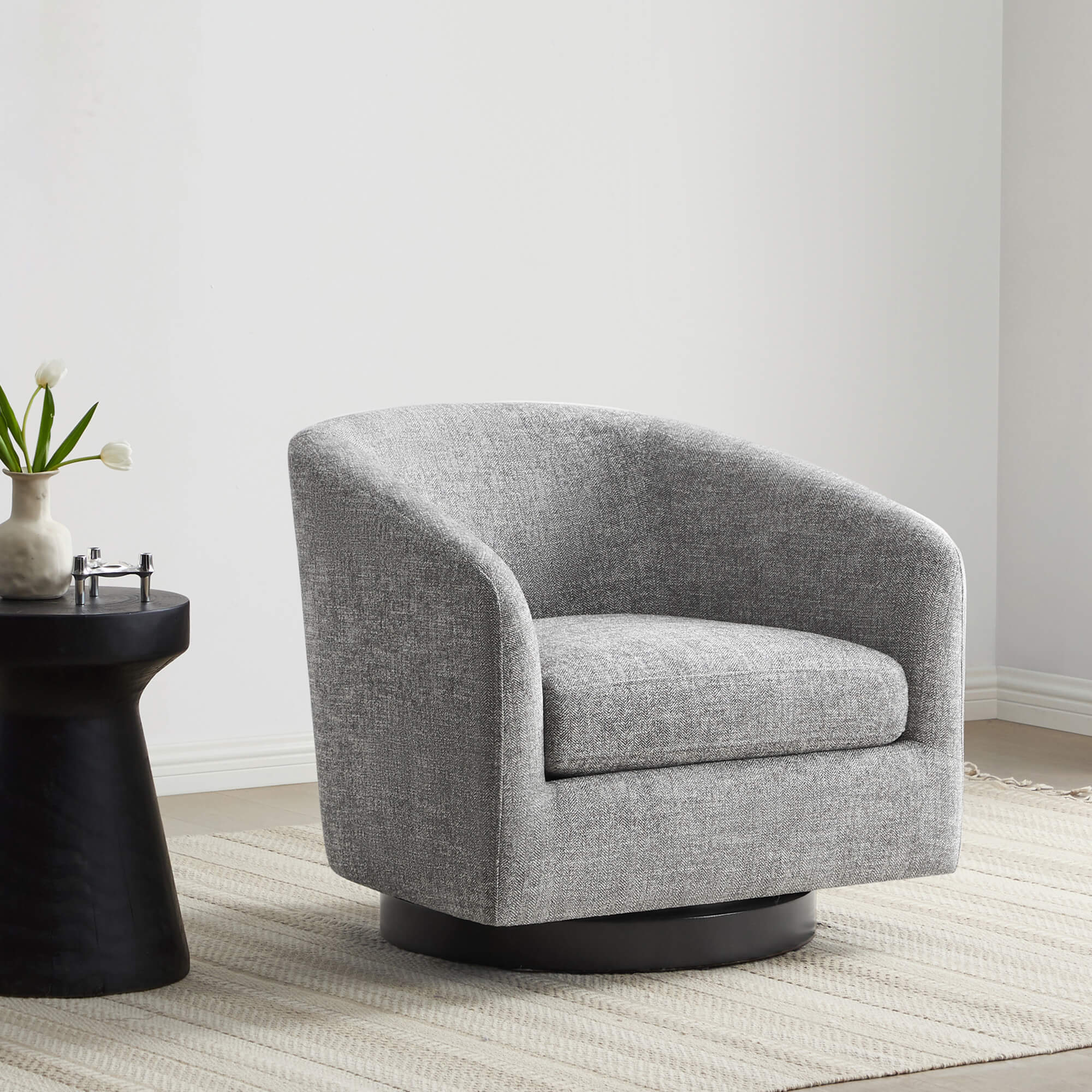 Living Room Bundle | Wren Accent Chair (Set of 2) & Cube Ottoman - Image 19