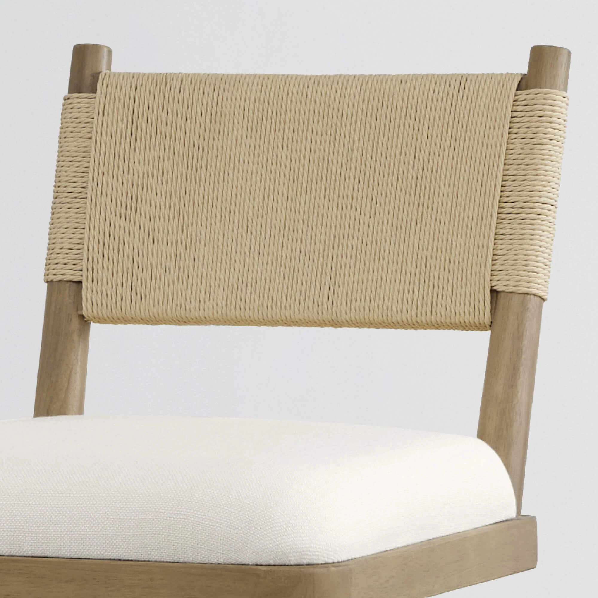 Arcadia Woven Swivel Counter Stool - Image 11