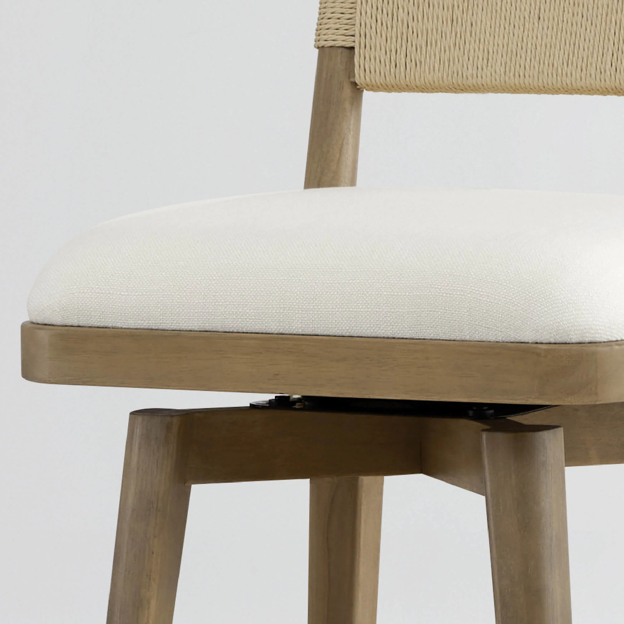 Arcadia Woven Swivel Counter Stool - Image 12