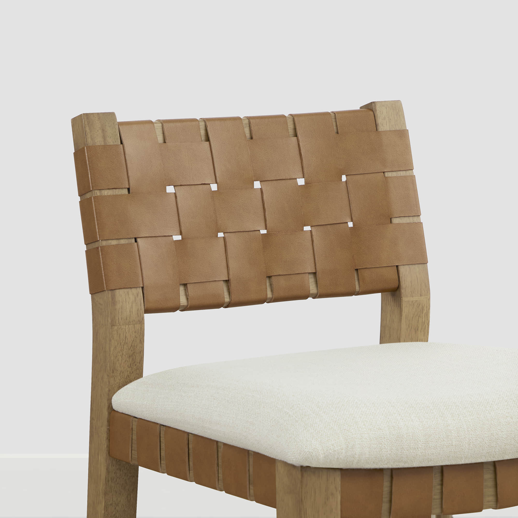 Aries Mid-century Modern Handwoven Counter Stool - Image 15