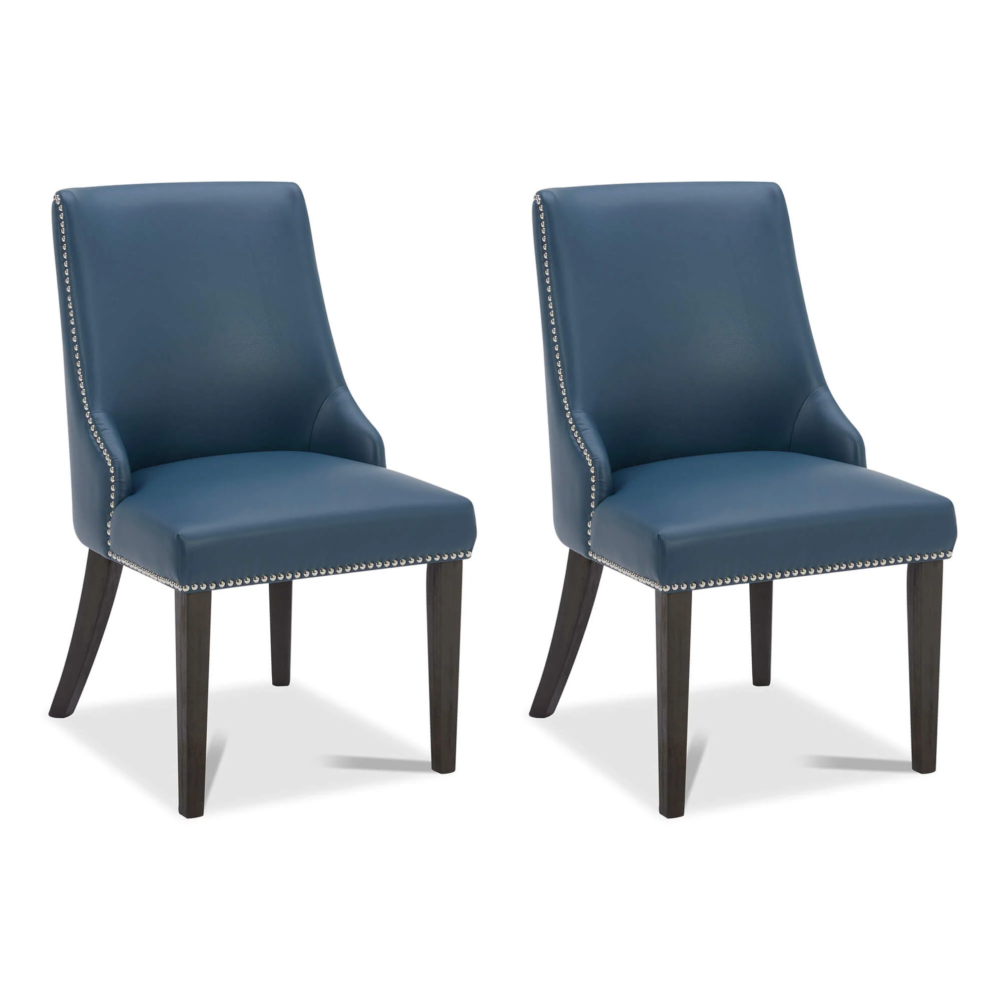 Asher Upholstered Dining Chair with Nailhead Trim (Set of 2) - Image 40
