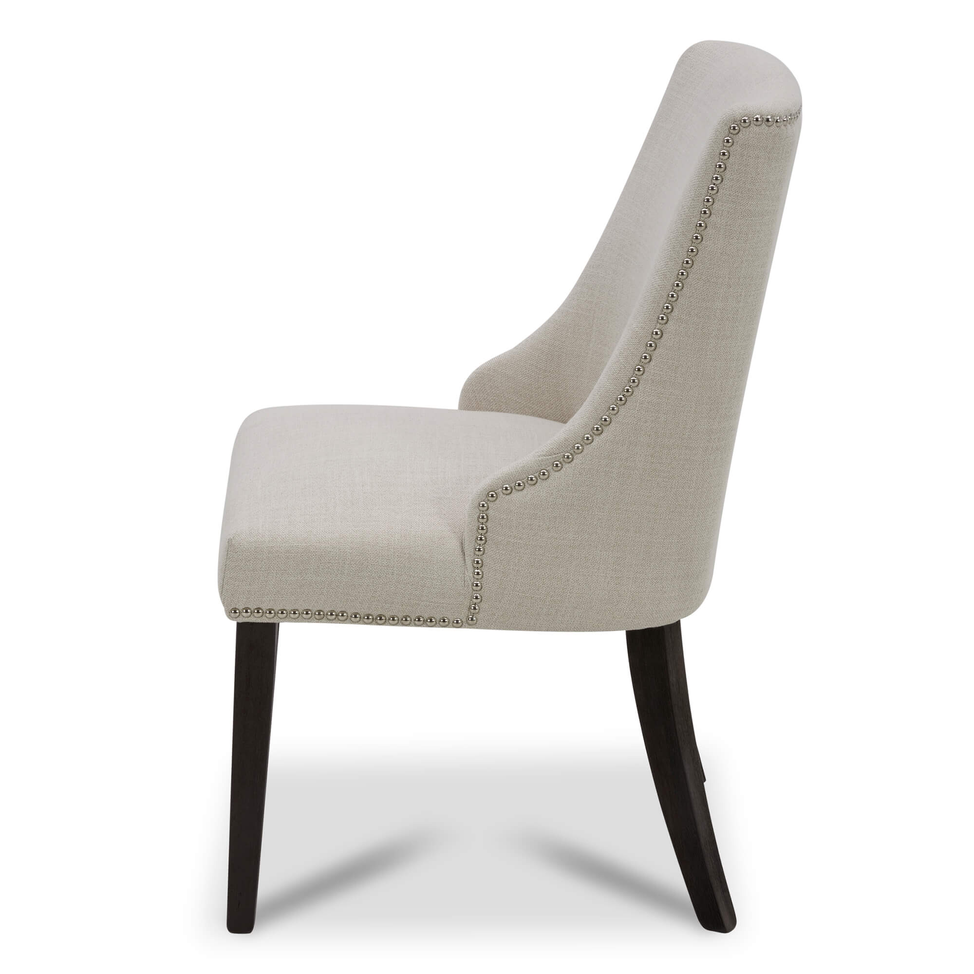 Asher Upholstered Dining Chair with Nailhead Trim (Set of 2) - Image 8