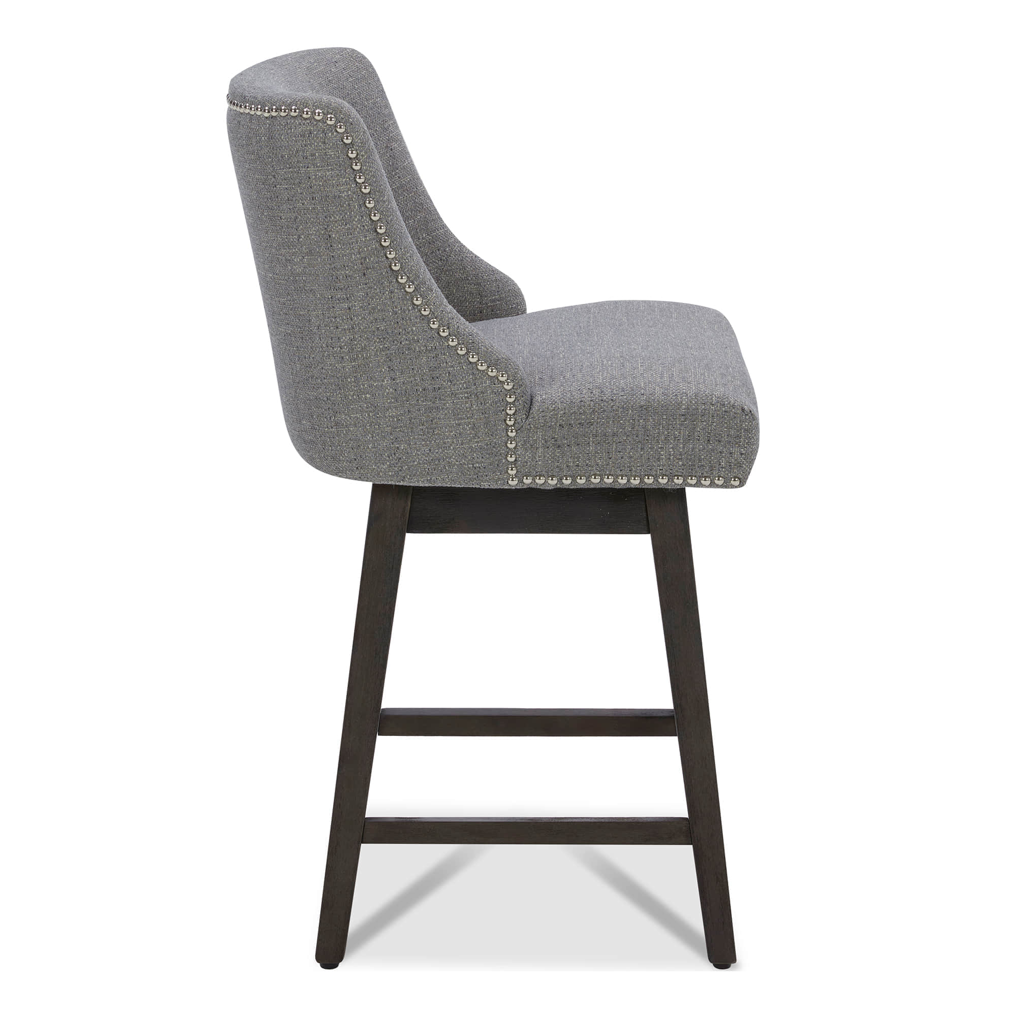 Asher Swivel Nailhead Trim Bar & Counter Stools - Image 13