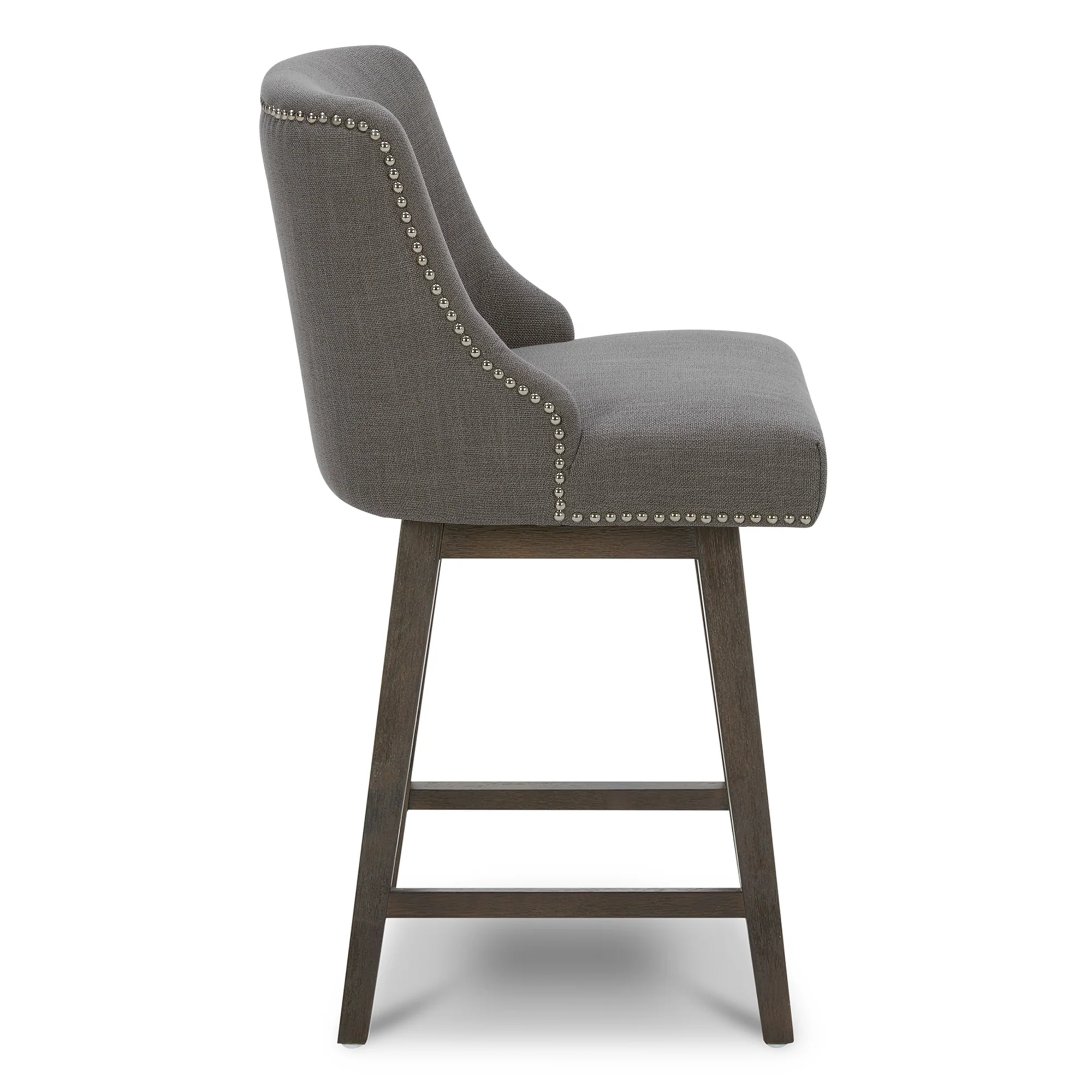 Asher Swivel Nailhead Trim Bar & Counter Stools - Image 22