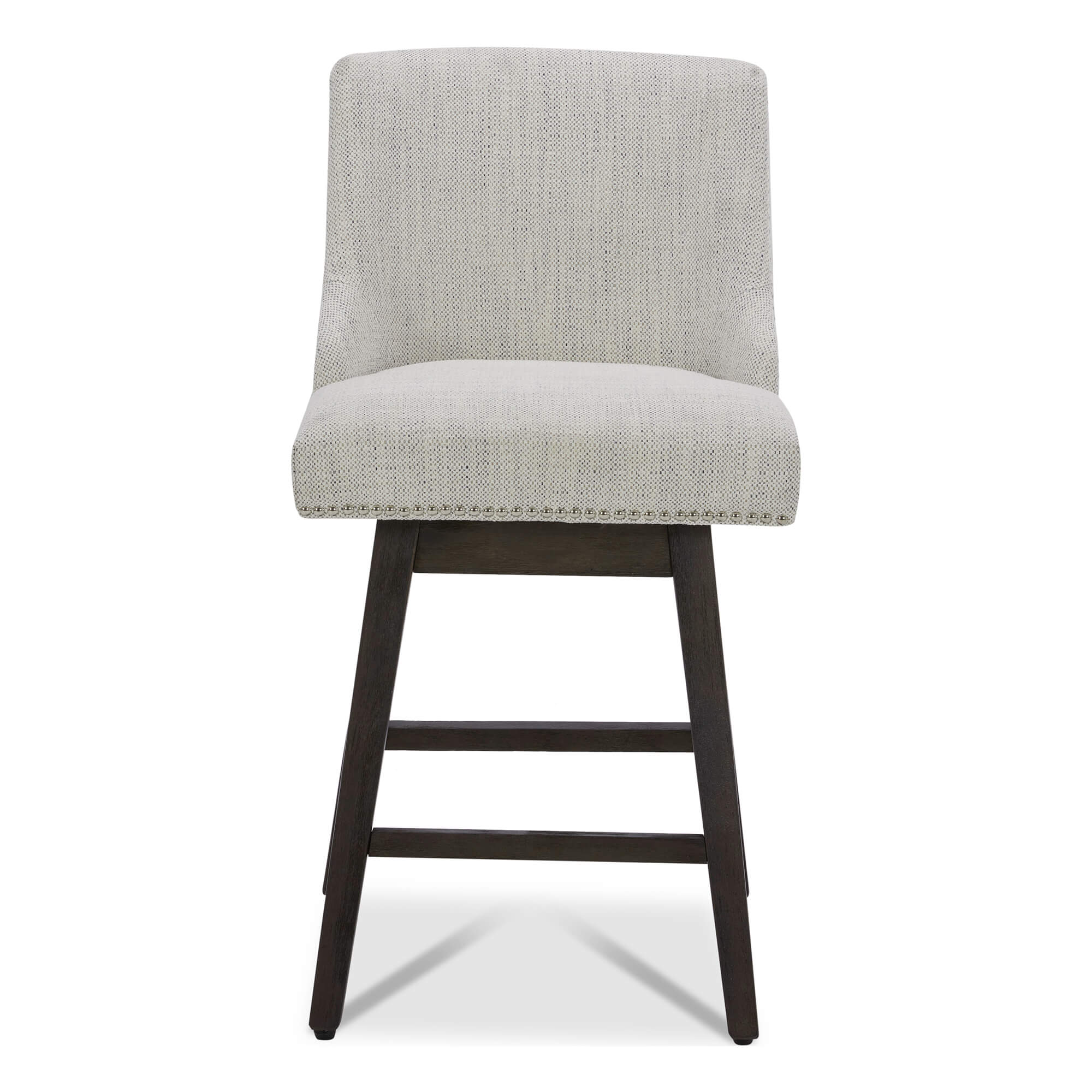 Asher Swivel Nailhead Trim Bar & Counter Stools - Image 3