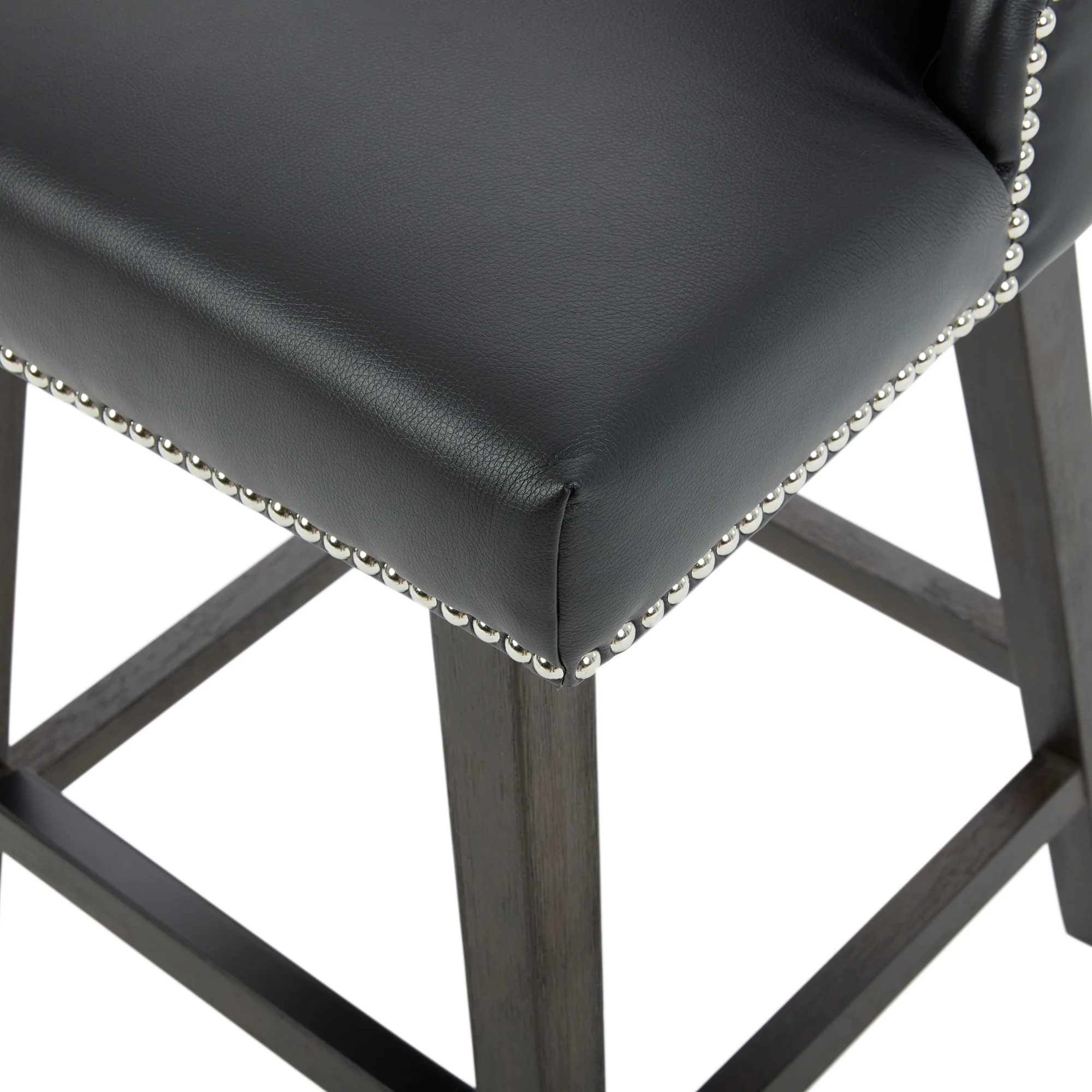 Asher Swivel Nailhead Trim Bar & Counter Stools - Image 43