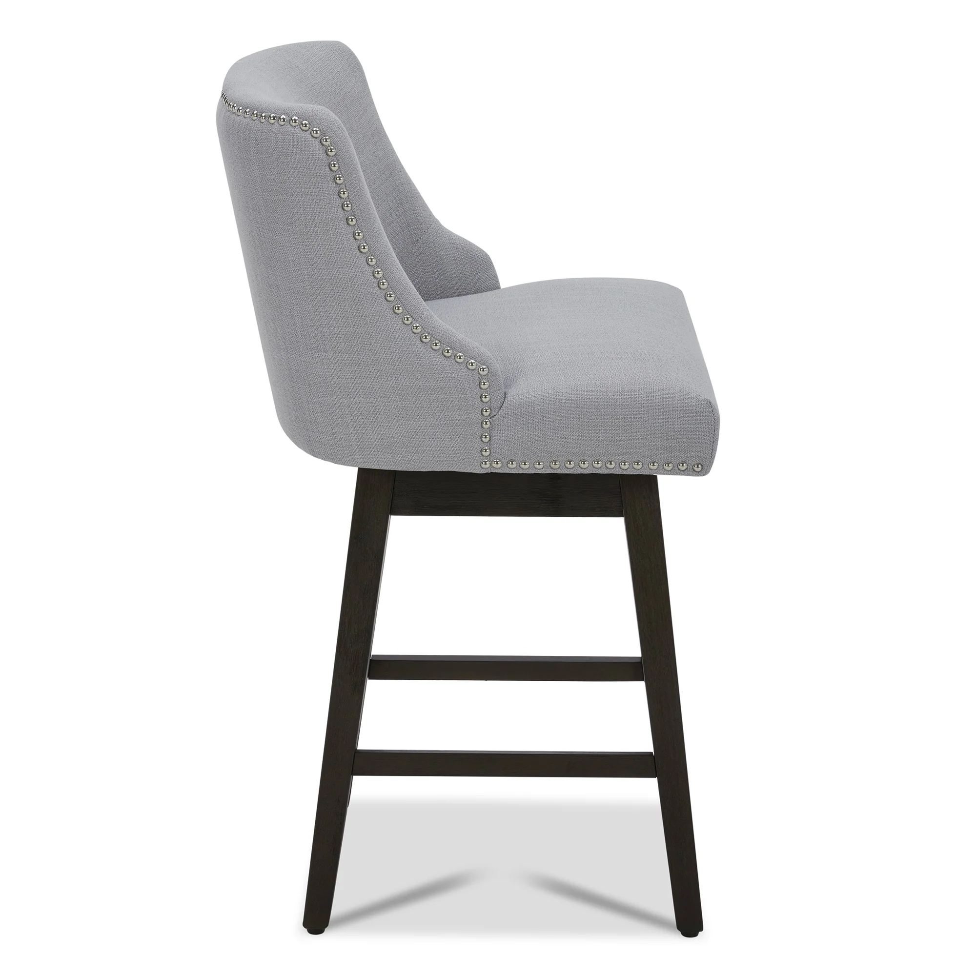 Asher Swivel Nailhead Trim Bar & Counter Stools - Image 44