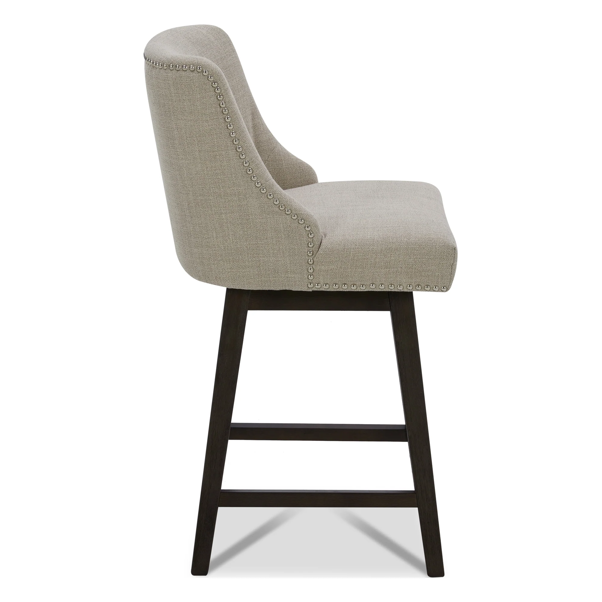 Asher Swivel Nailhead Trim Bar & Counter Stools - Image 48