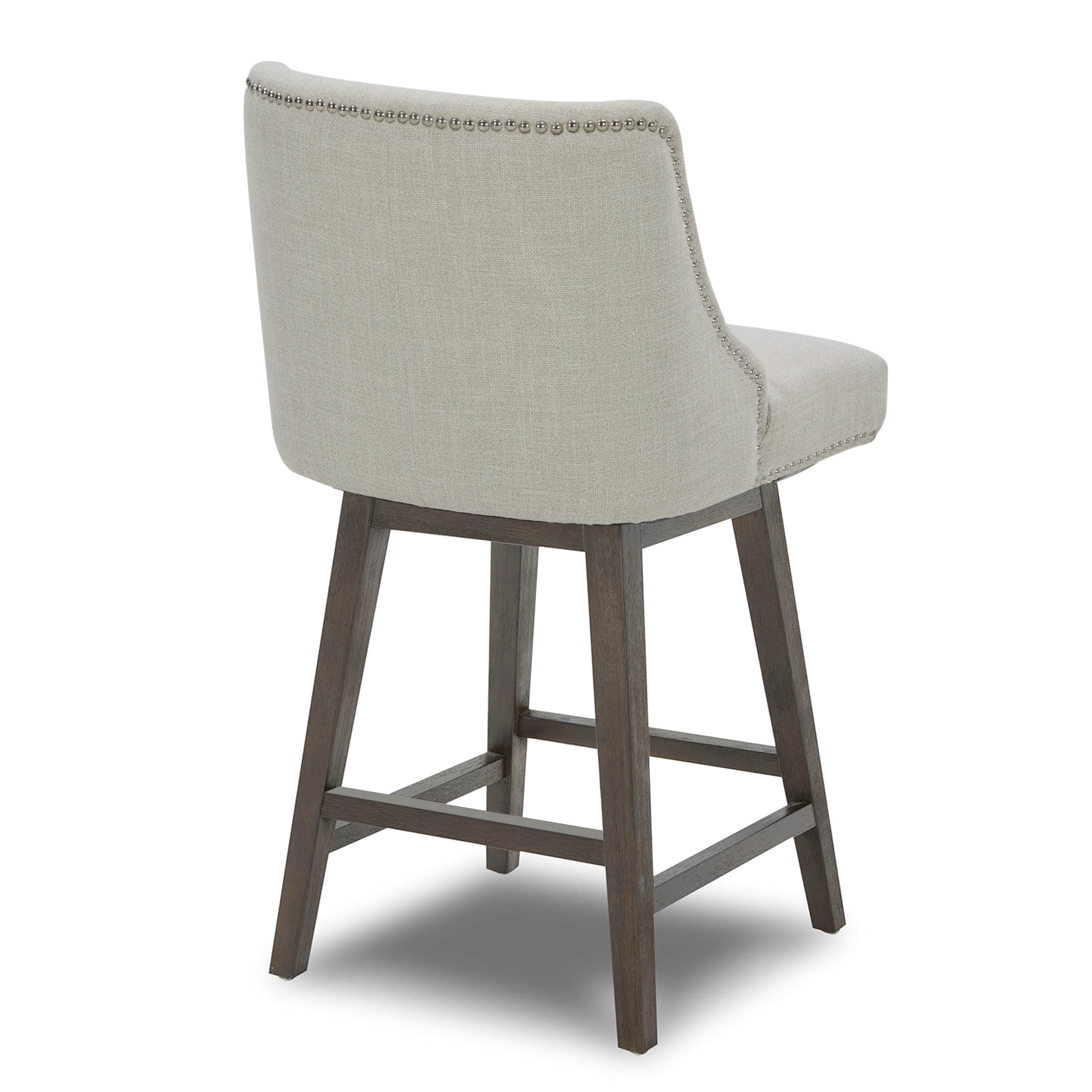 Asher Swivel Nailhead Trim Bar & Counter Stools - Image 9