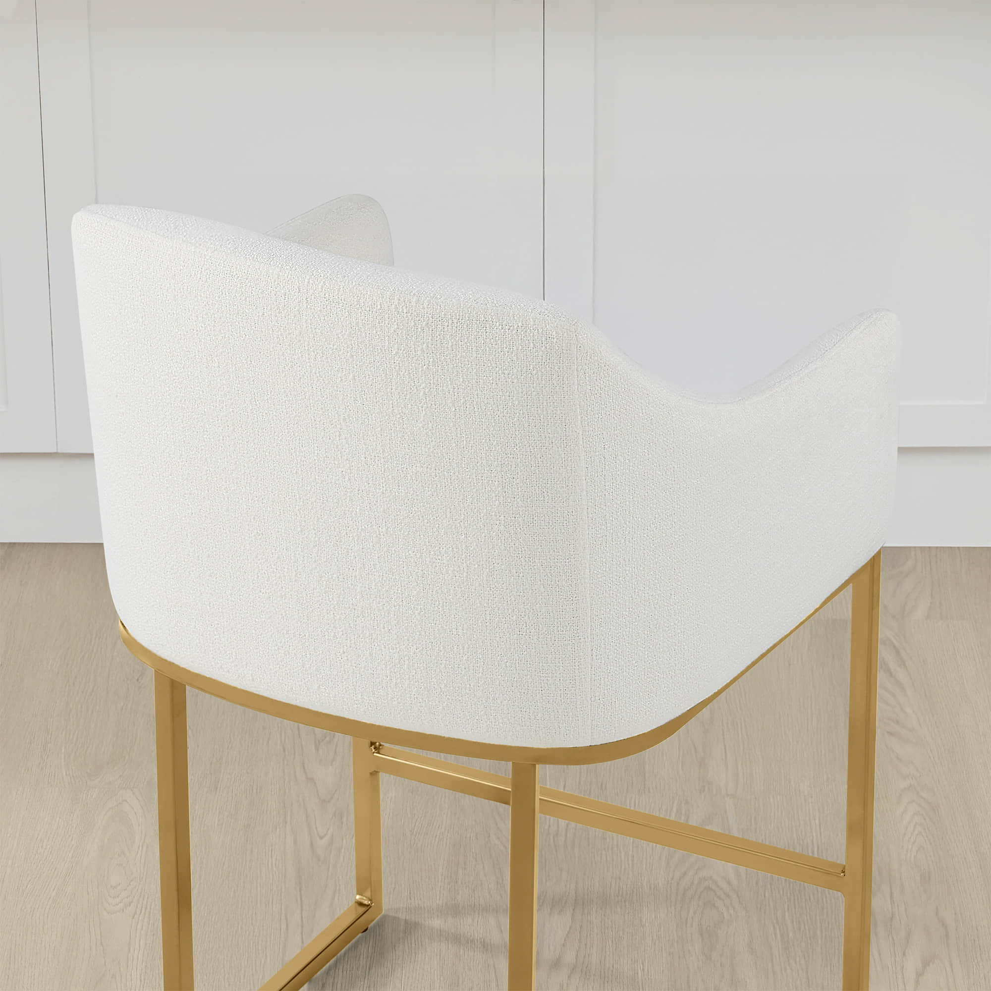 Aubrey Modern Barrel Counter Stools (Set of 2) - Image 14