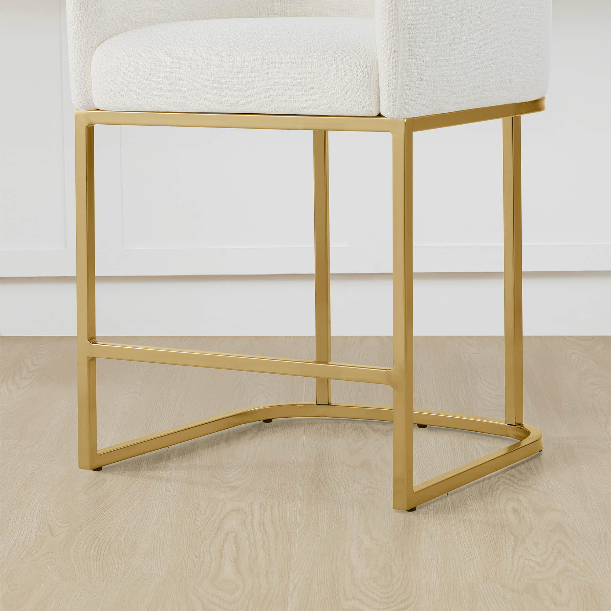 Aubrey Modern Barrel Counter Stools (Set of 2) - Image 15