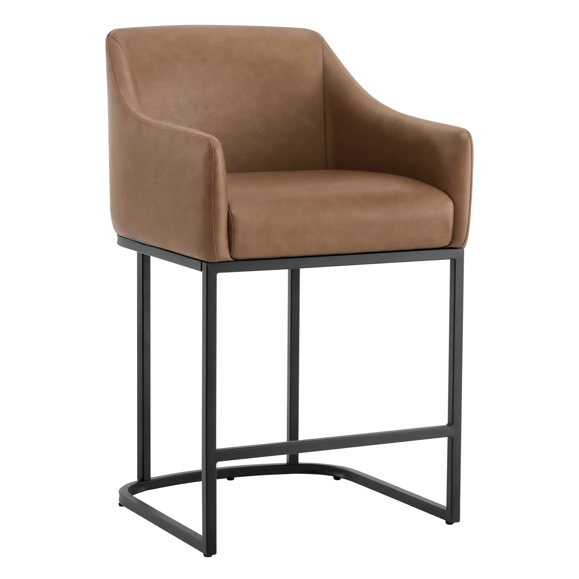 Aubrey Modern Barrel Counter Stools (Set of 2) - Image 21
