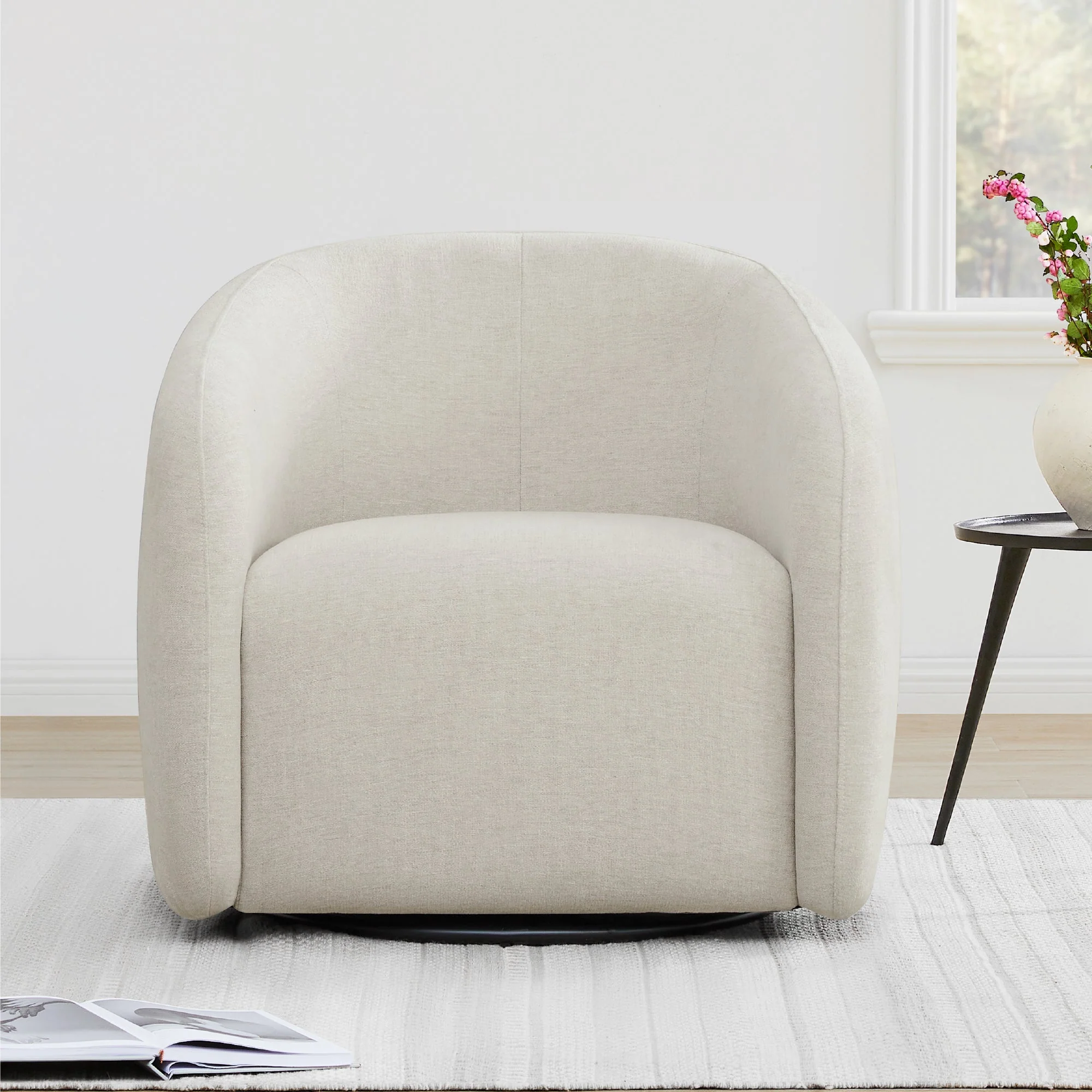 Bella Modern Swivel Accent Chair - Image 30