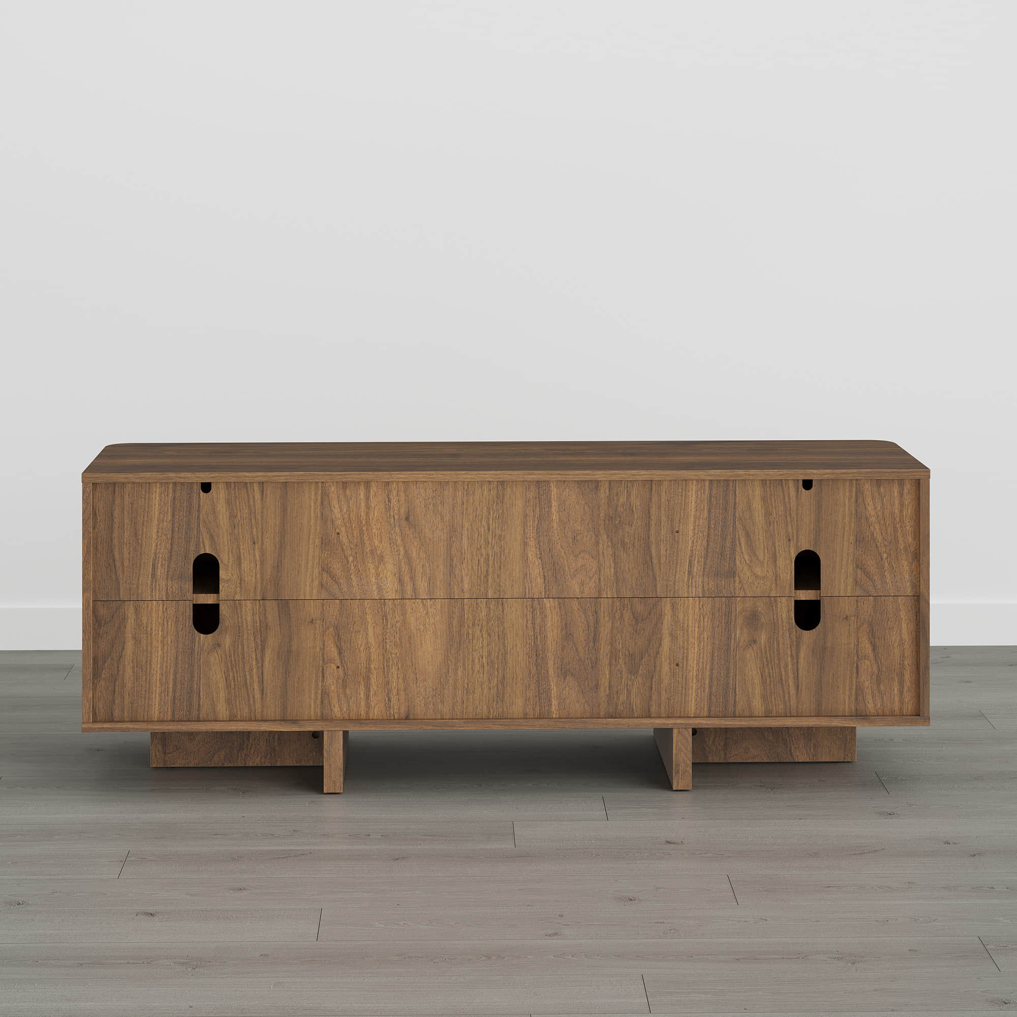 Bennett 62" Modern Arched Wood TV Stand - Image 19