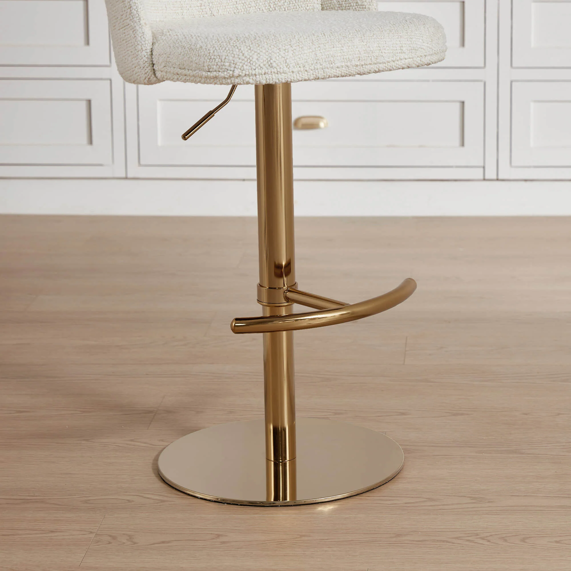 Blythe Upholstered Adjustable Height Swivel Bar & Counter Stools - Image 16