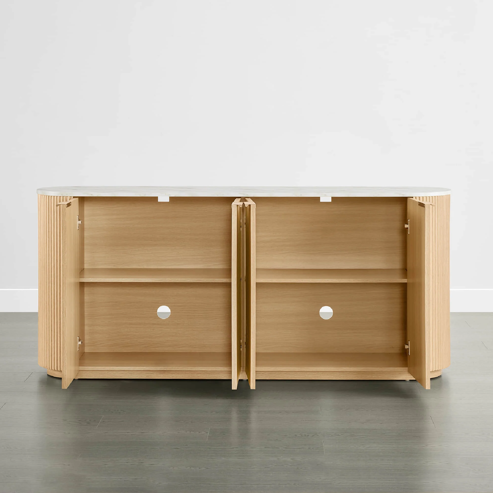 70" Bowen Fluted Wood Sideboard - Image 34