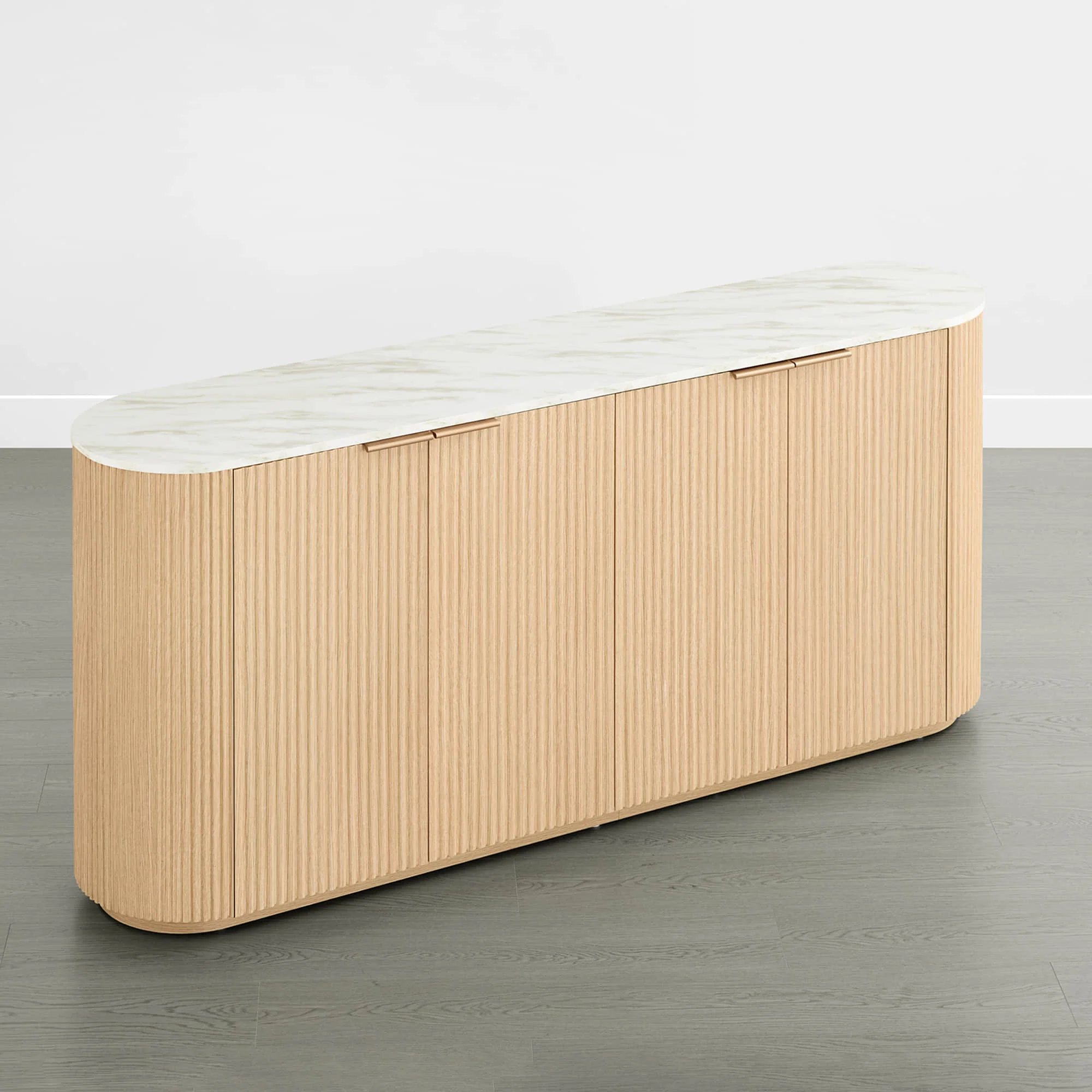 70" Bowen Fluted Wood Sideboard - Image 37