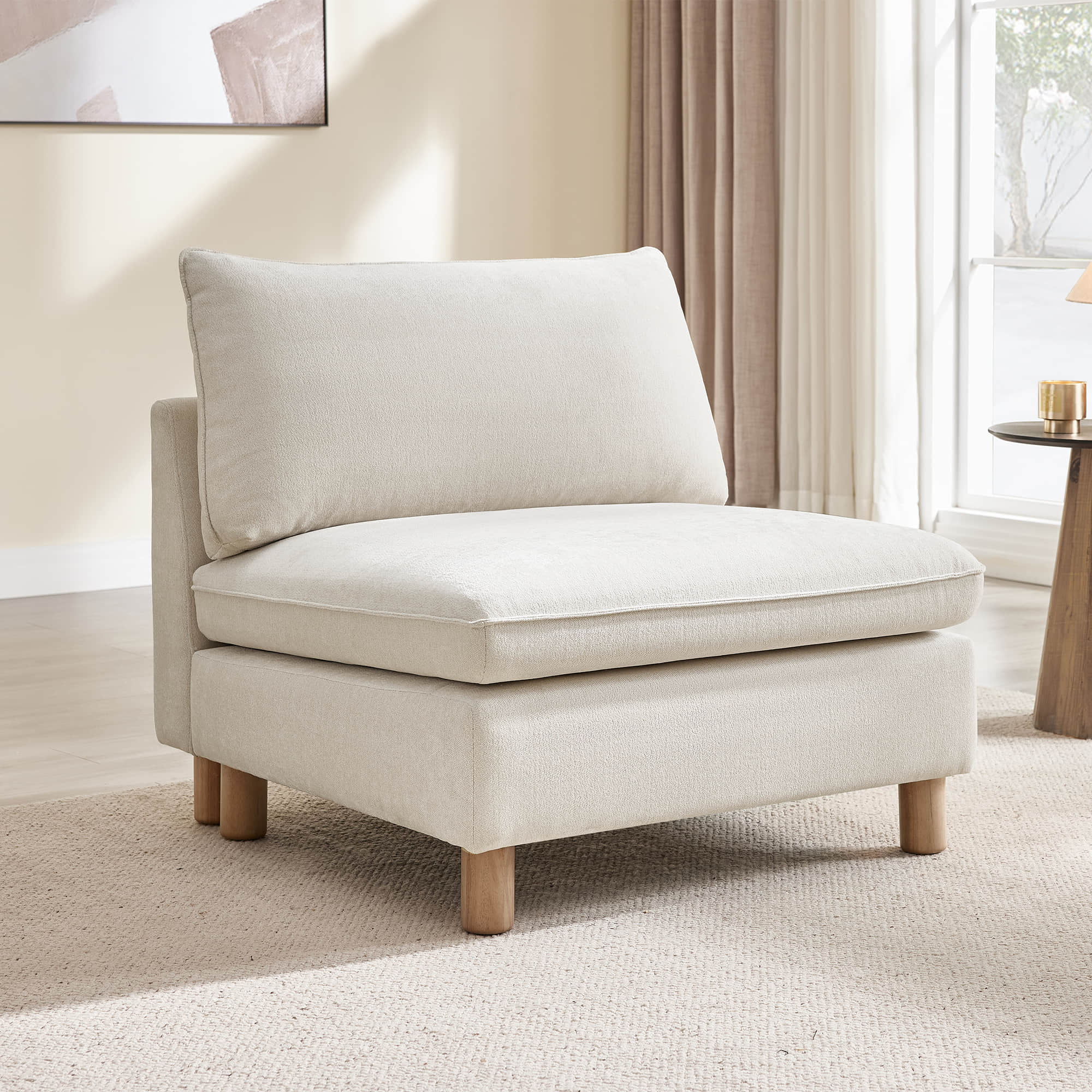 Brendon Armless Chair - Image 4
