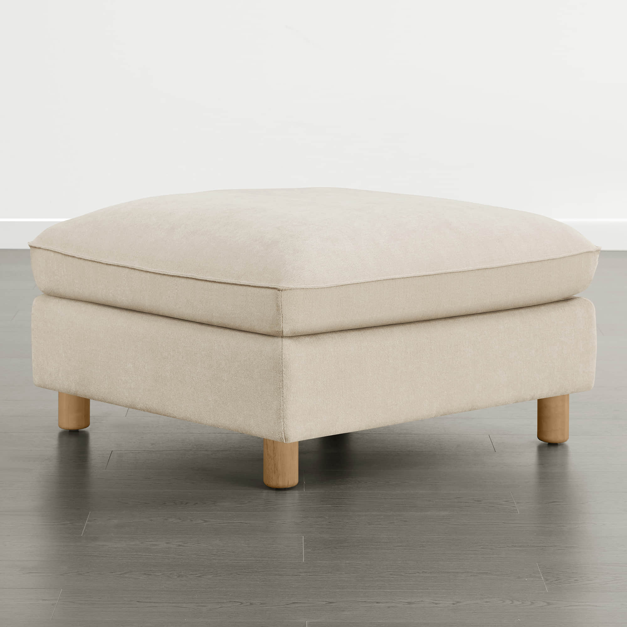Brendon Modular Ottoman with Wood Leg - Image 5